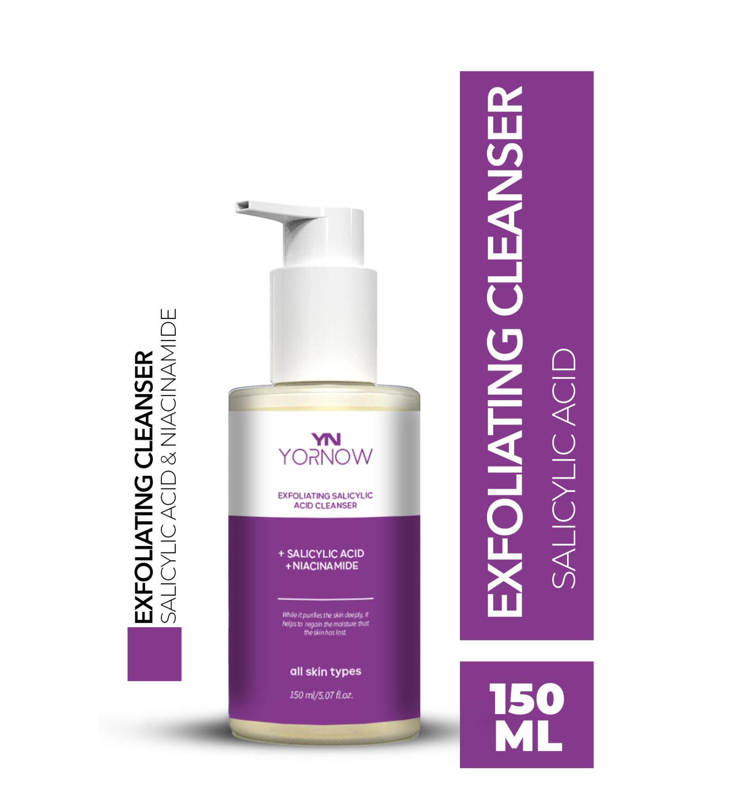 YORNOW Exfoliating Salicylic Acid Cleanser 150ml