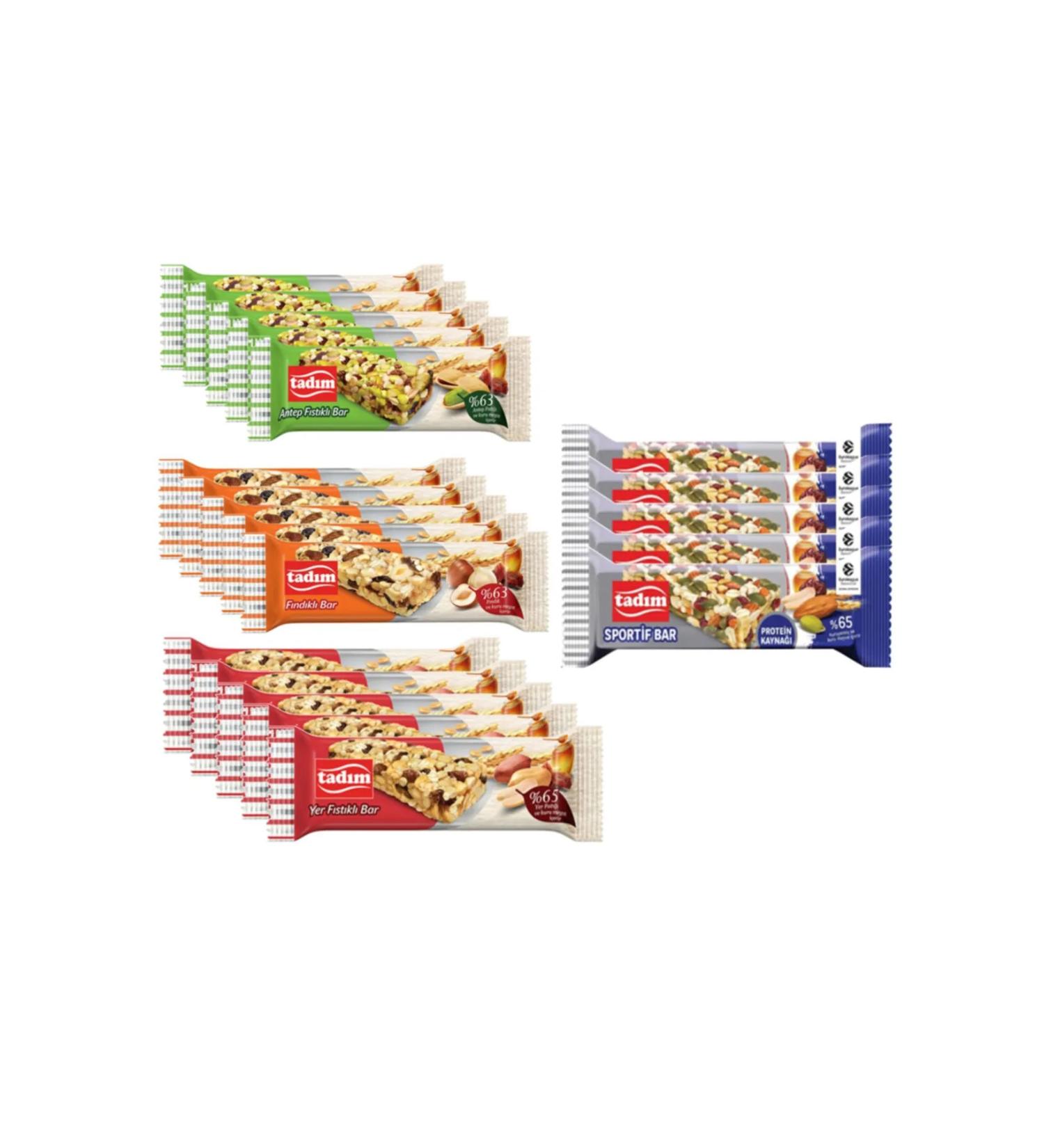 Tasting Mixed Bar Package 4 Types 5 Pieces 20 Li x 3 Pieces