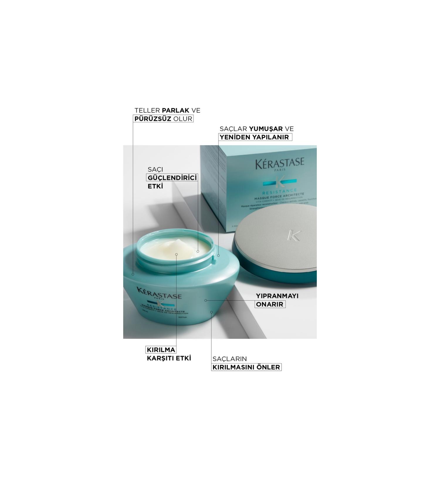 Kerastase RESISTANCE MASQUE FORCE ARCHITECTE MASK FOR WEAKENED HAIR 200 ML-55699666600-1