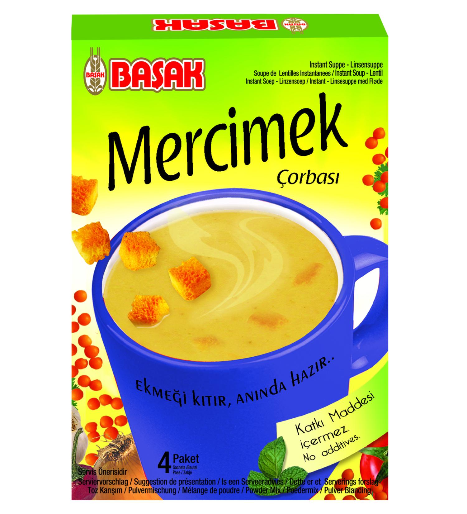 BASAK Quick Soup-Lentil 22gr.x24pcs