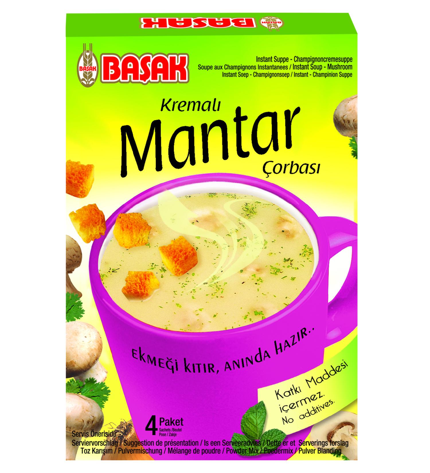 BASAK quick soup-mushroom 20gr.x24pcs