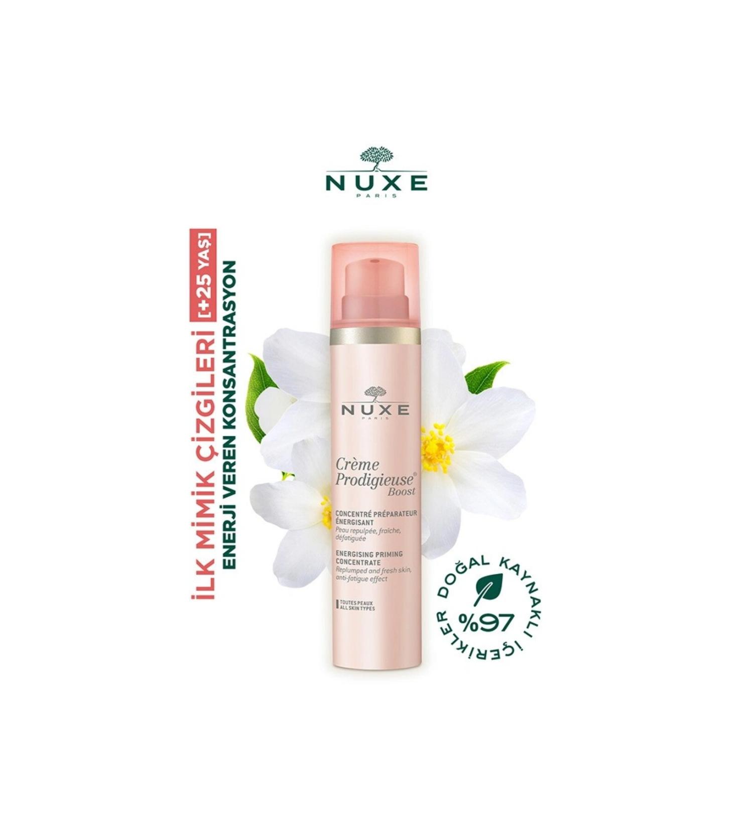 Nuxe Creme Prodigieuse Boost Energising Priming Concentrate - Energising and Revitalising Lotion 100 ml