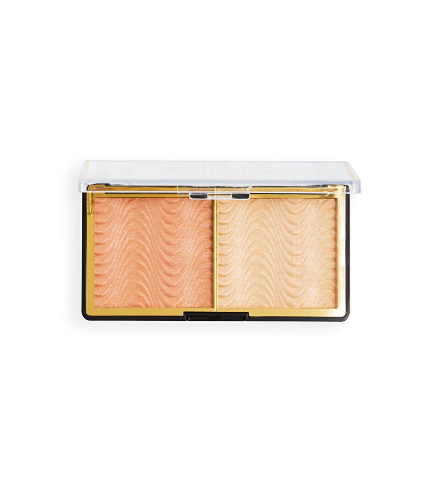 Revolution Pro Highlighter Sculpt & Glow Palette Light Medium 8 gr