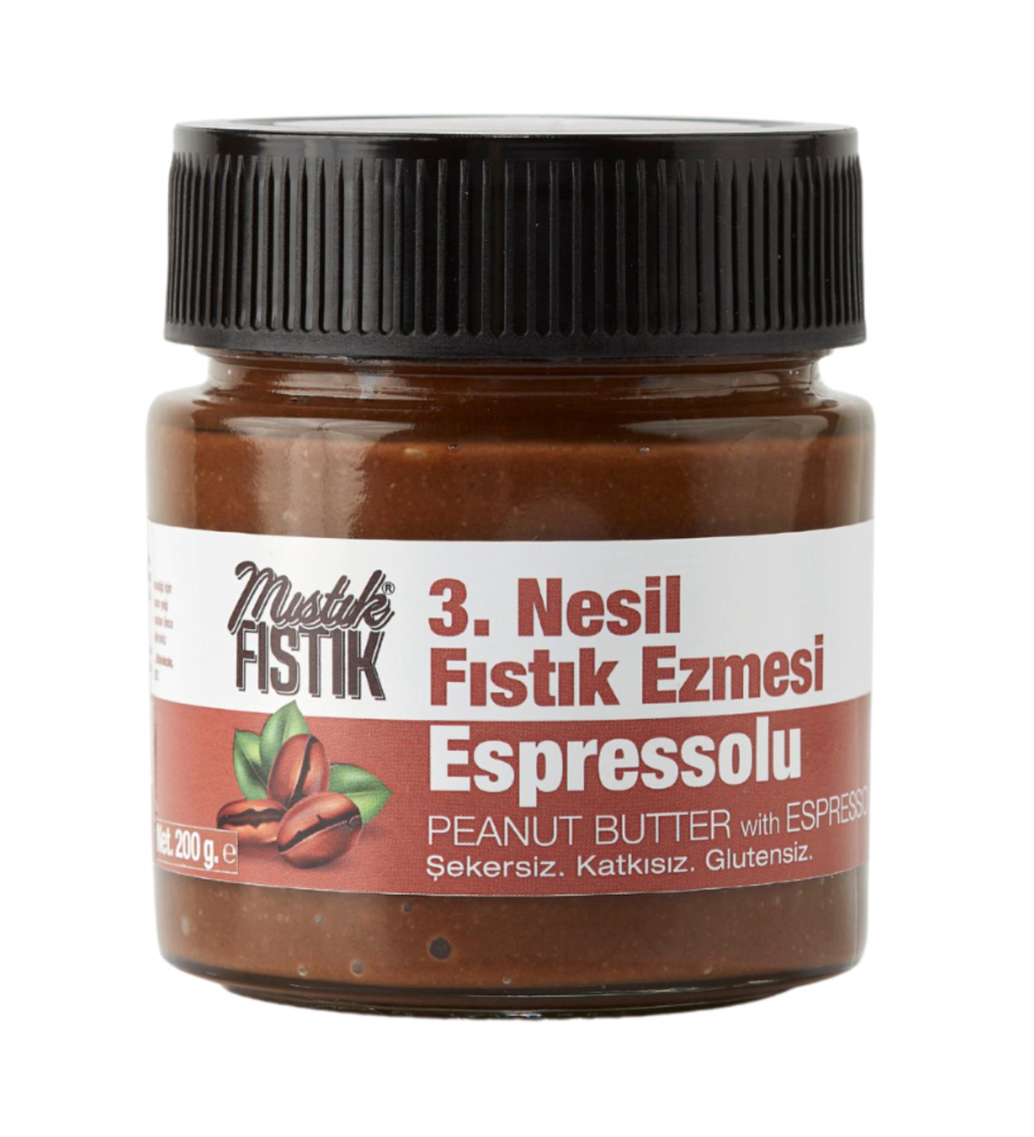 M st k Pistachio 3rd Generation Espresso Peanut Butter 200 G.