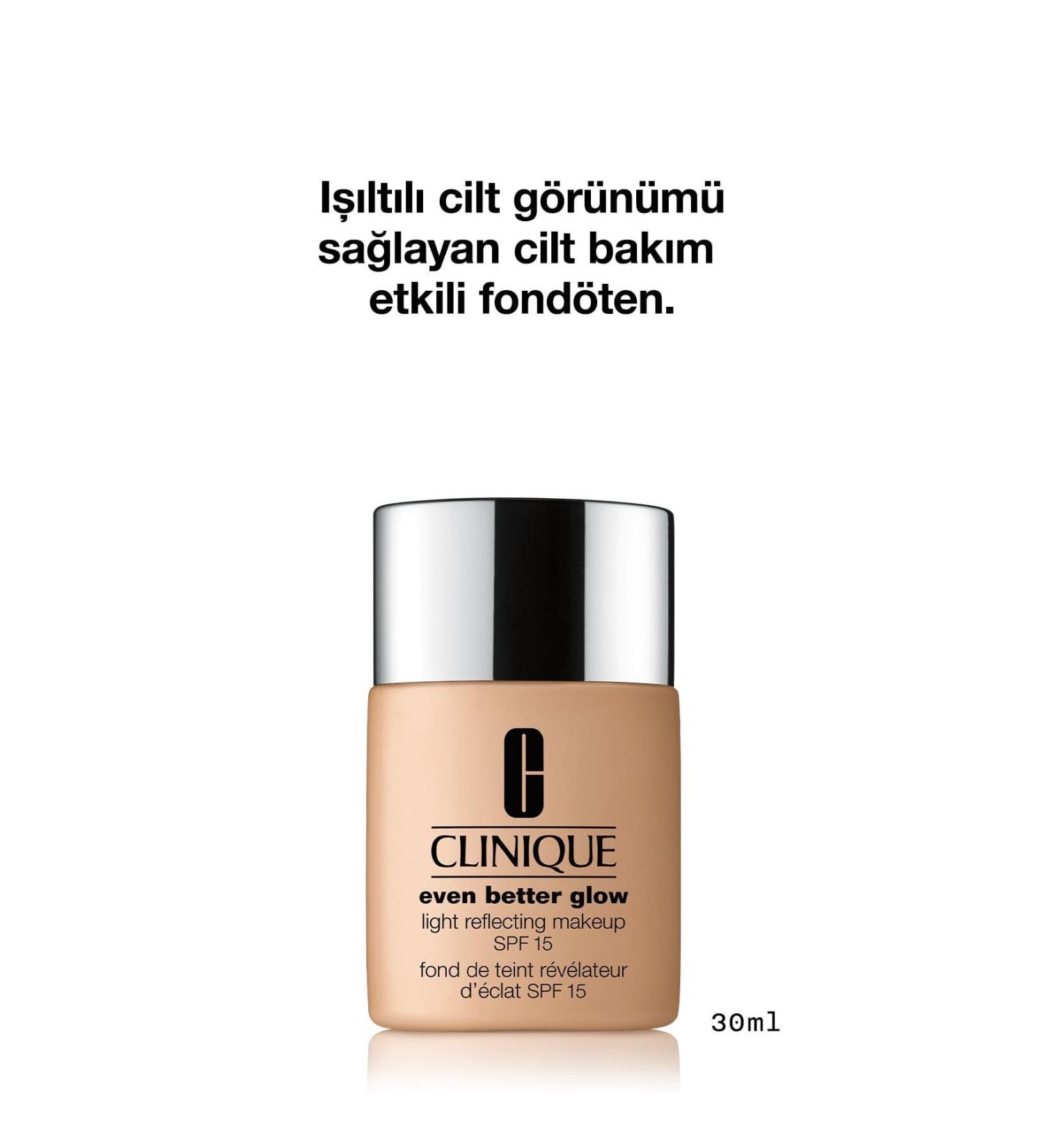 Clinique Foundation - Cn 70 Vanilla - Even Better Glow Makeup Spf 15 SH NEE945