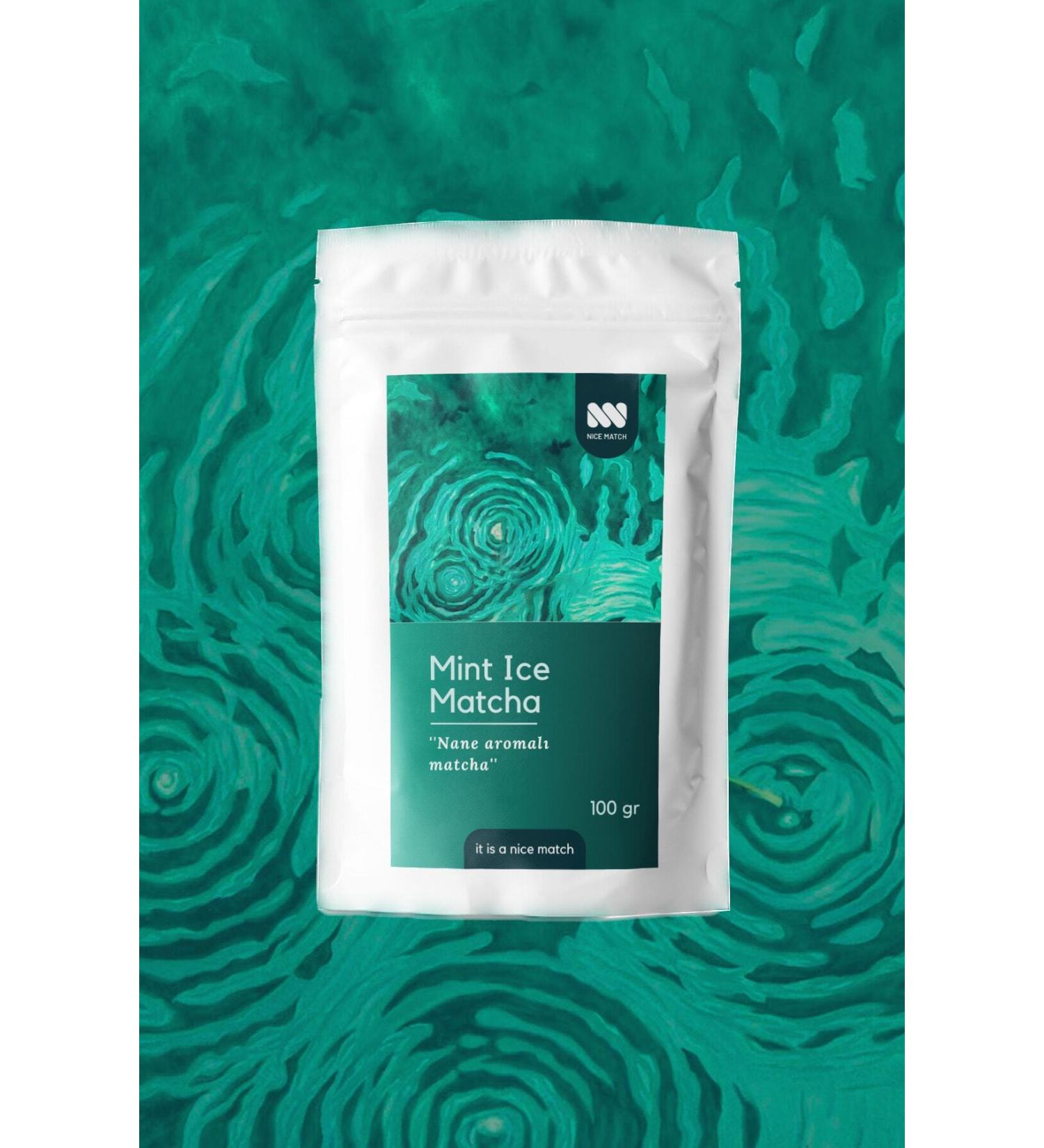 Nice Match Mint Ice Matcha - Mint Flavored Matcha 100 gr