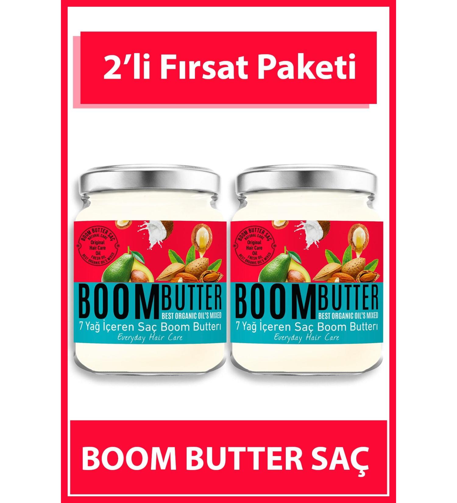 BOOM BUTTER Hair Care Oil Double Pack - Buy Online on GoSupps.com