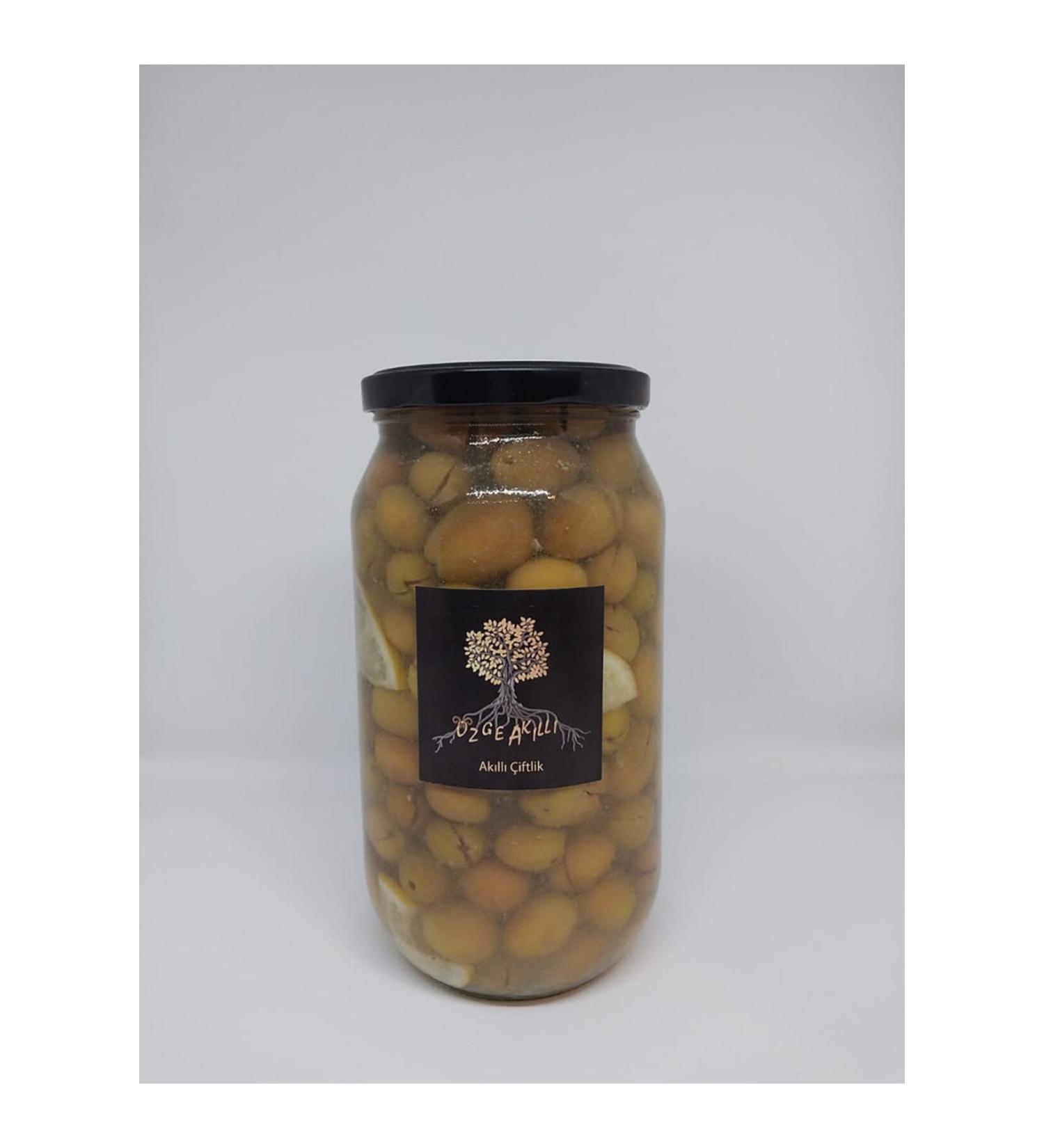 zge Ak ll Natural Cracked Green Olives 663gr