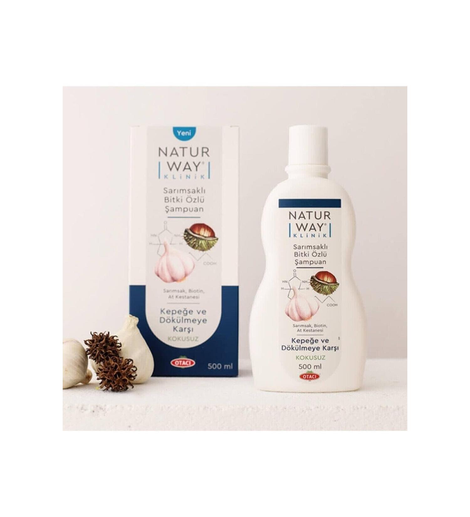 Otac Naturway Garlic Anti-Dandruff and Hair Loss Shampoo 500 ml