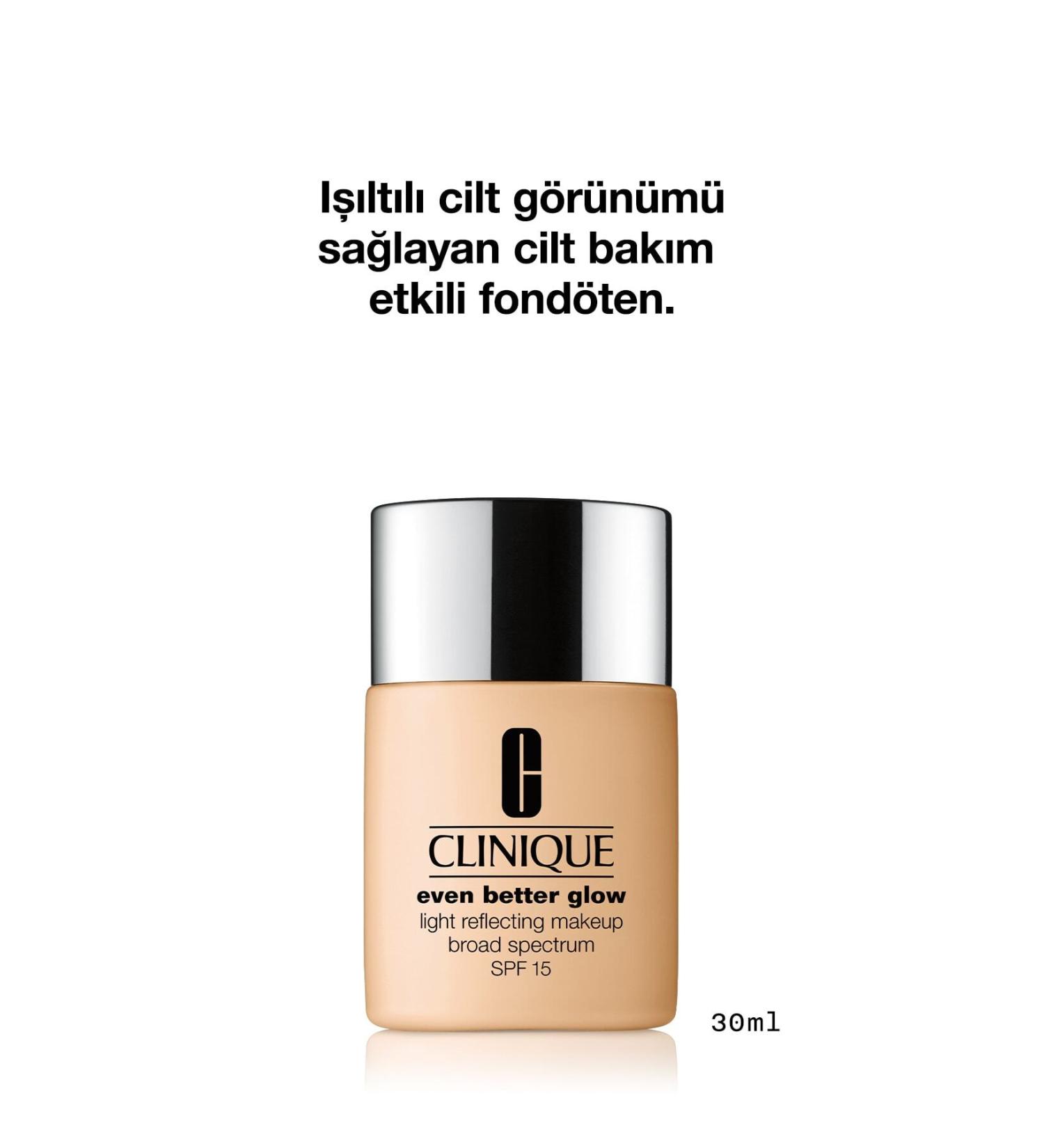 Clinique Foundation - Wn 12 Meringue - Even Better Glow Makeup Spf 15