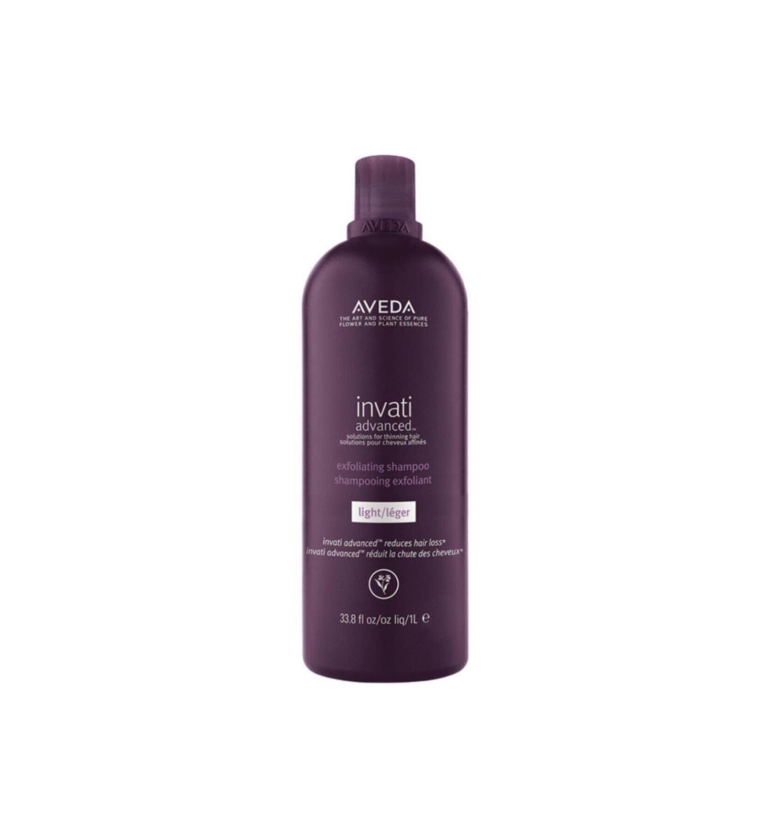 Aveda Invati Advanced Hair Loss and Hair Thickening Shampoo Light Texture 1000ml KEYKUAFORR1797