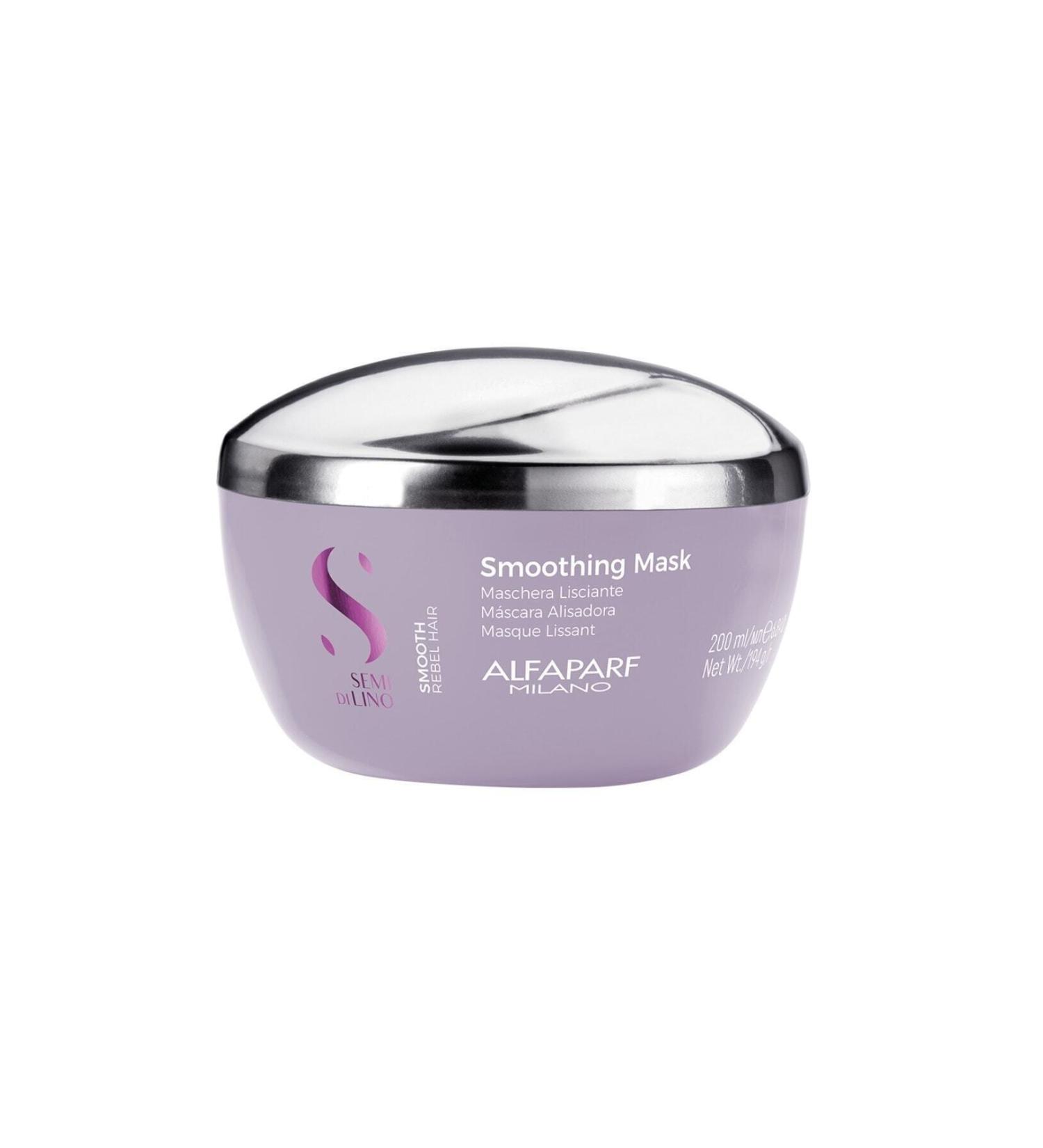 Alfaparf Semi Di Lino Smooth Smoothing Mask 200 ml EVAKUAFOR 5533
