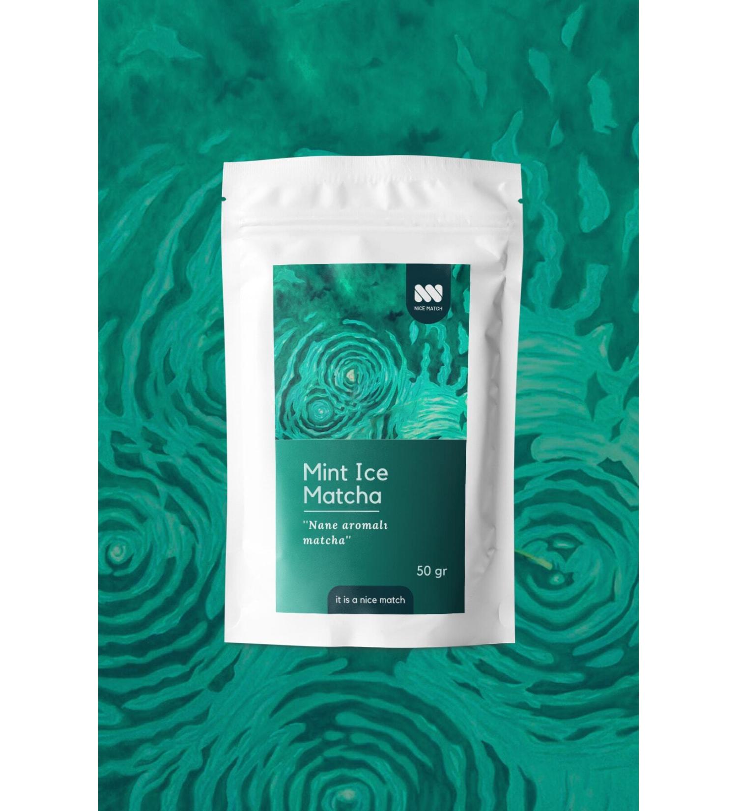 Nice Match Mint Ice Matcha - Mint Flavored Matcha 50 gr