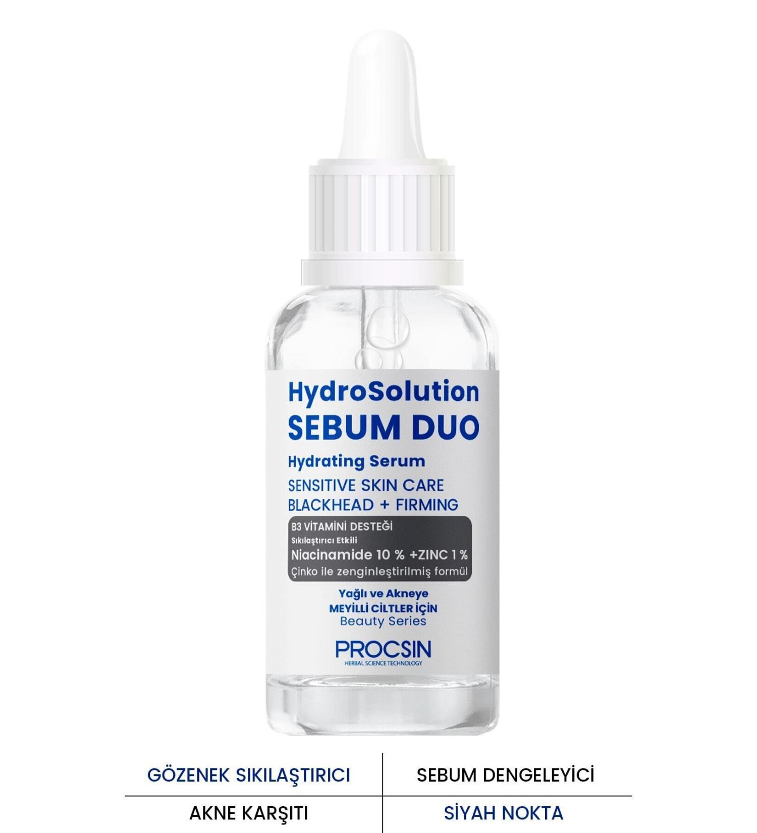 PROCSIN Hydrosolution Skin Care Serum for Oily and Acne Prone Skin 20 ml