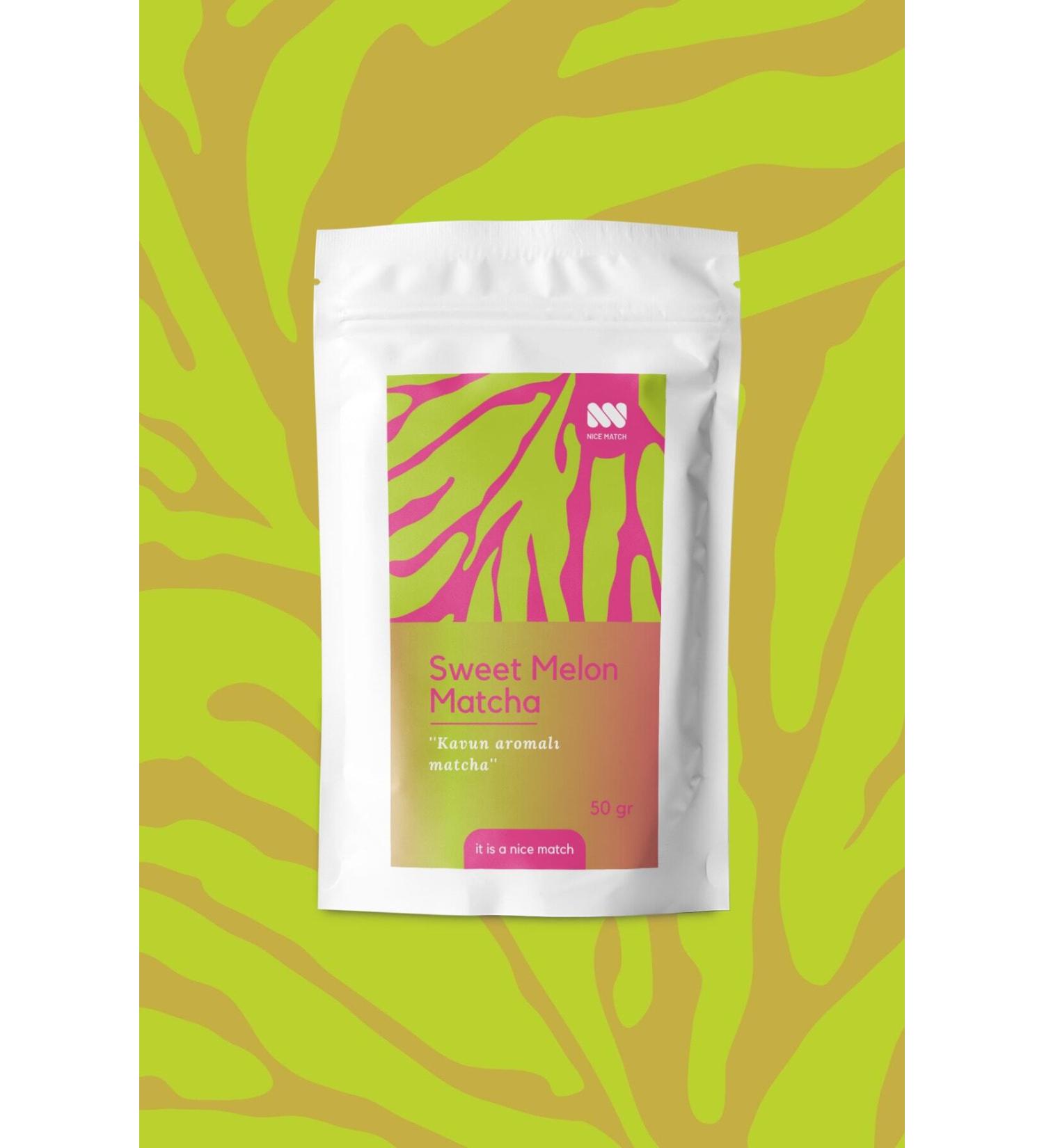 Nice Match Sweet Melon Matcha - Melon Matcha 50 Gr