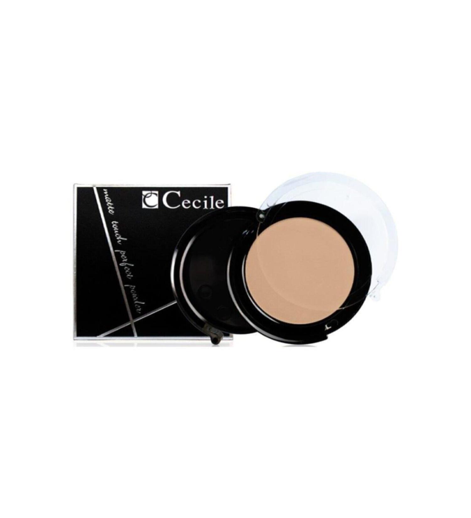 Cecile Matte Touch Perfect Powder Powder 504 Soft Sand
