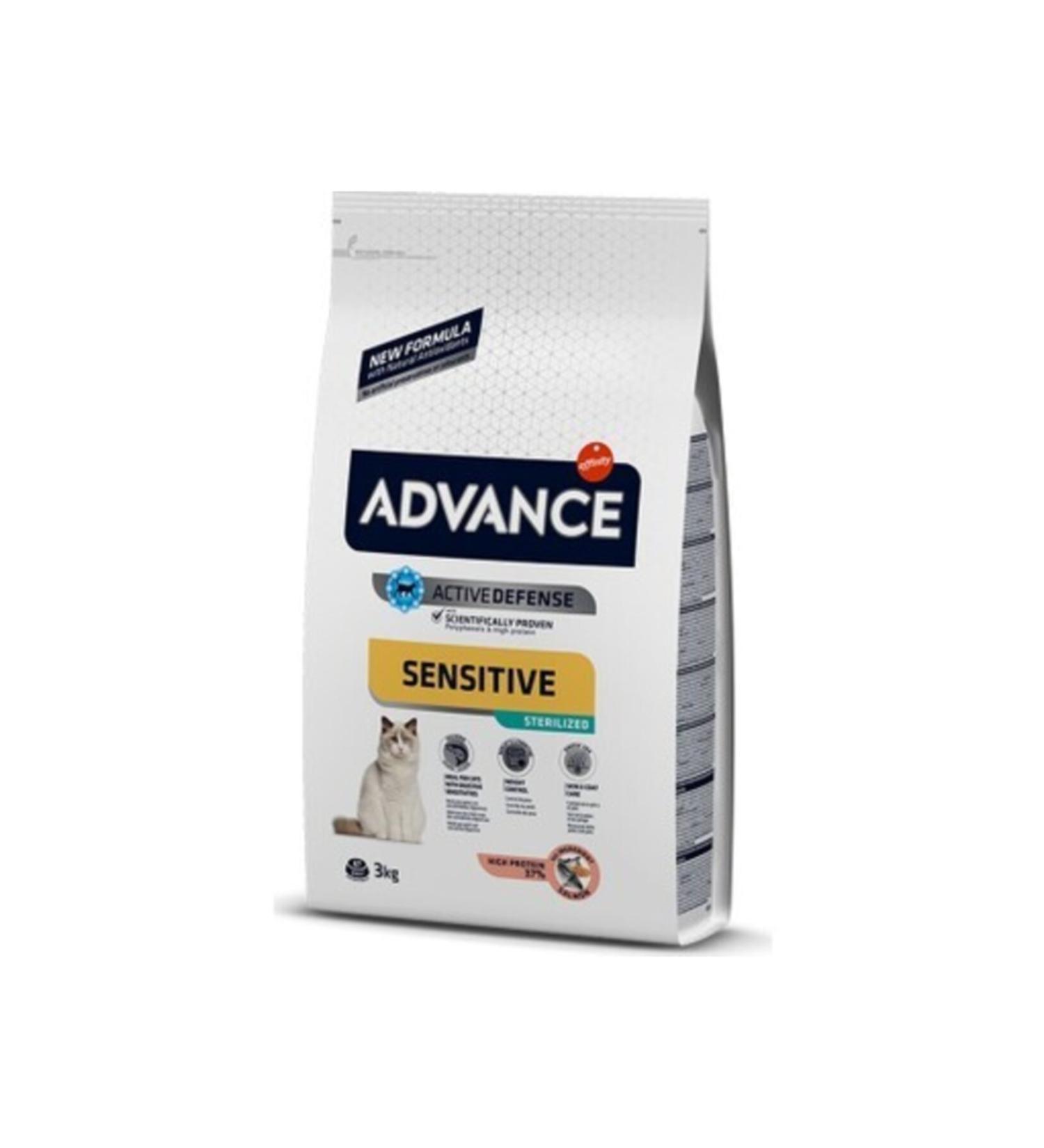 Advance Sterilized Salmon Cat Food 10 kg