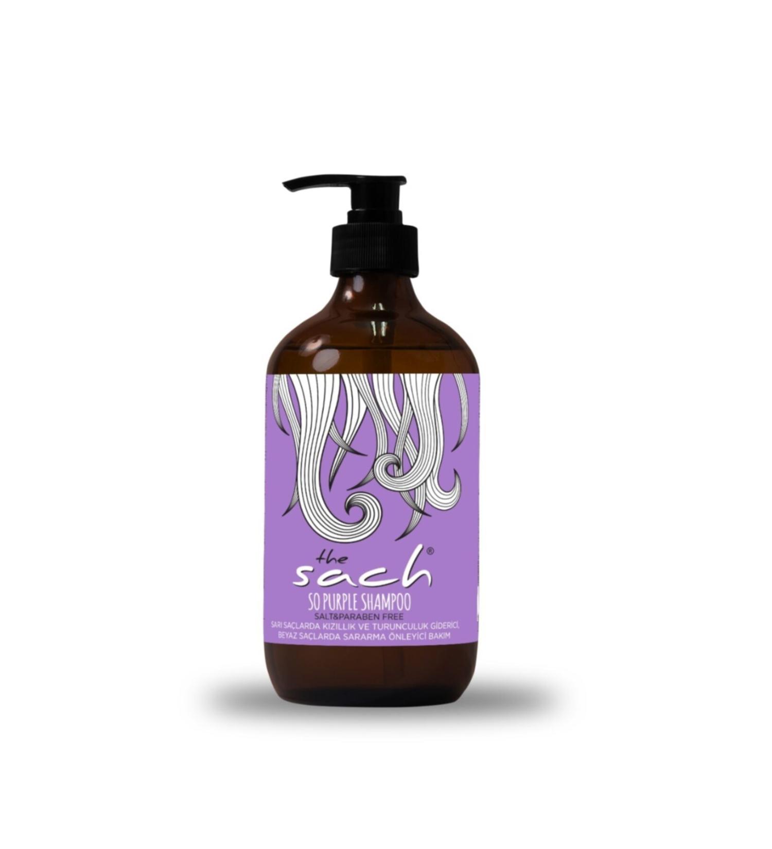 THE SACH Silver Orange and Redness Eliminating Purple Shampoo 500ml