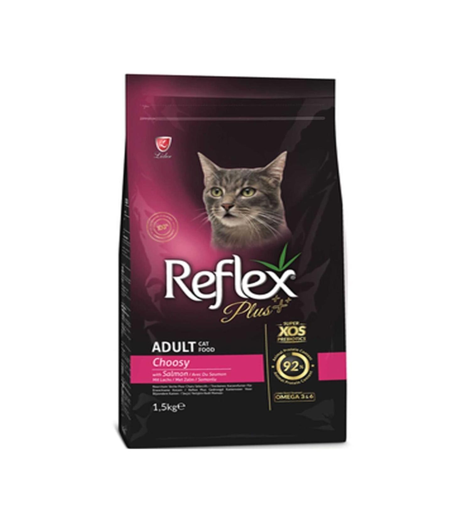 Reflex Choosy Salmon Picky Cat Food 1.5 kg