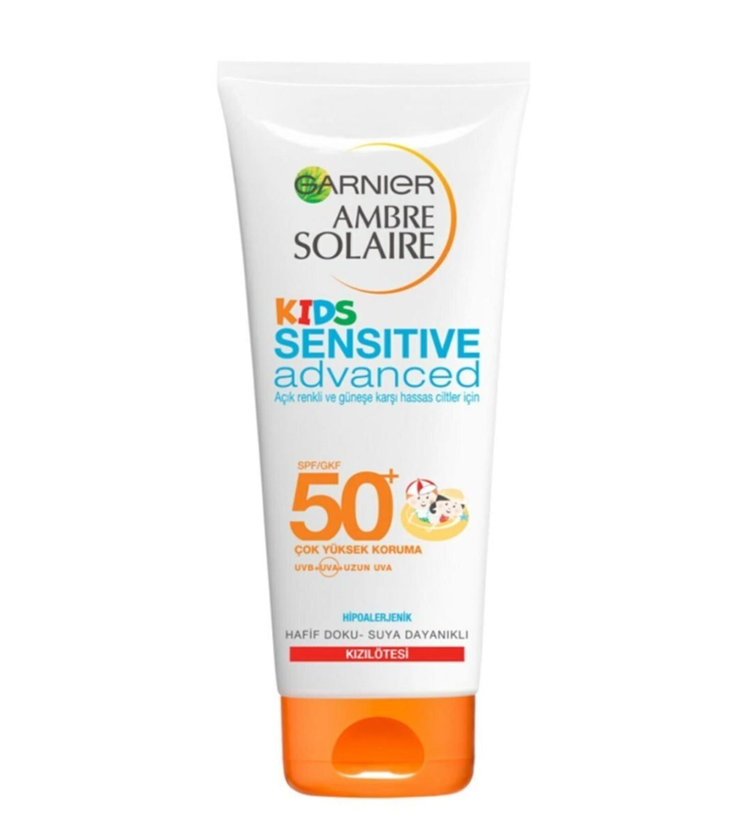 Garnier Ambre Solaire Sensitive Advanced Sun Protection Milk Gkf50 200 ml