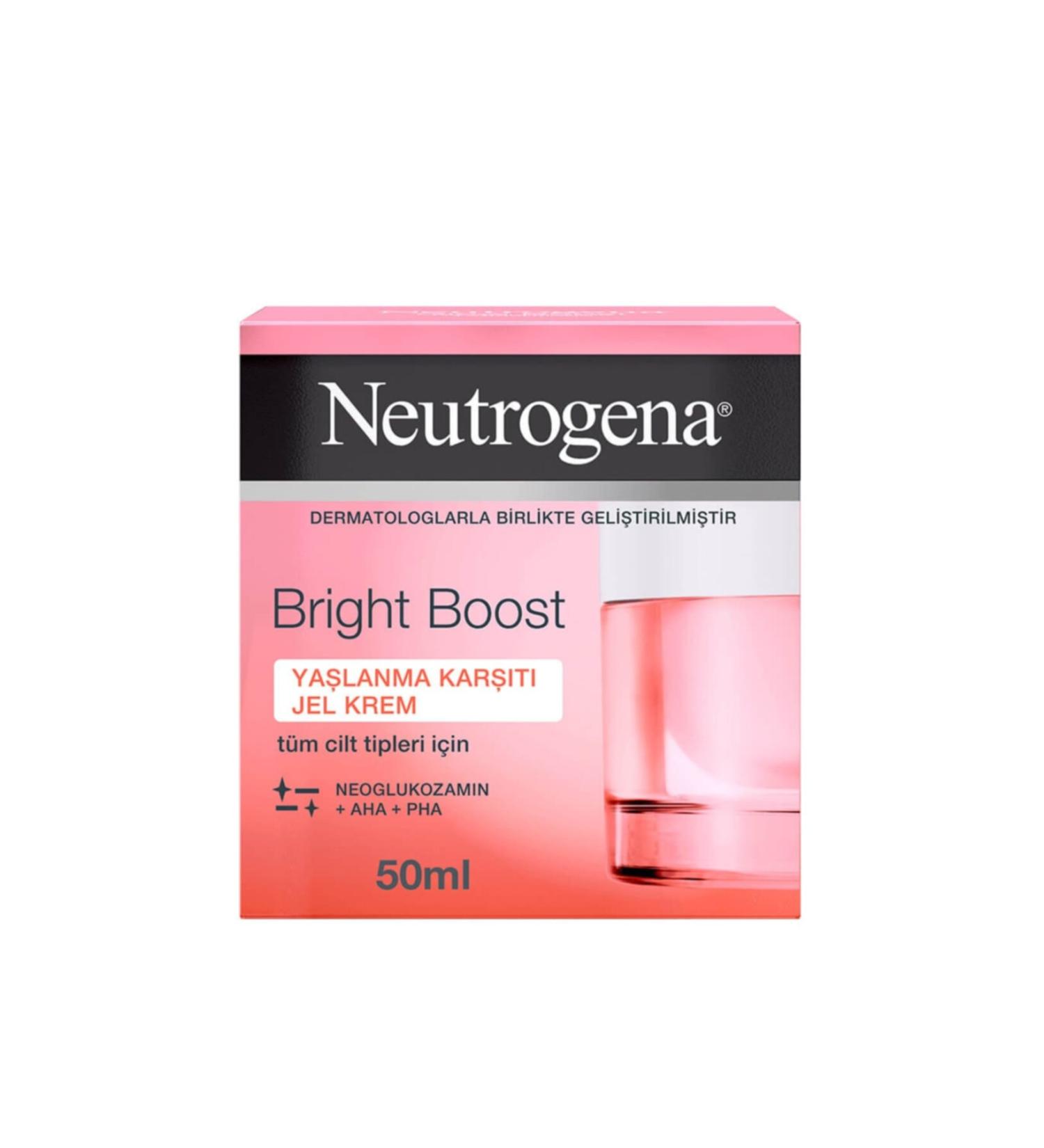 Neutrogena Bright Boost Anti-Aging Gel Cream 50ml