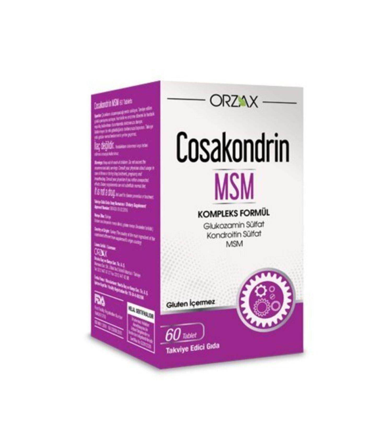 Cosacondrin Msm (60 Tablets)
