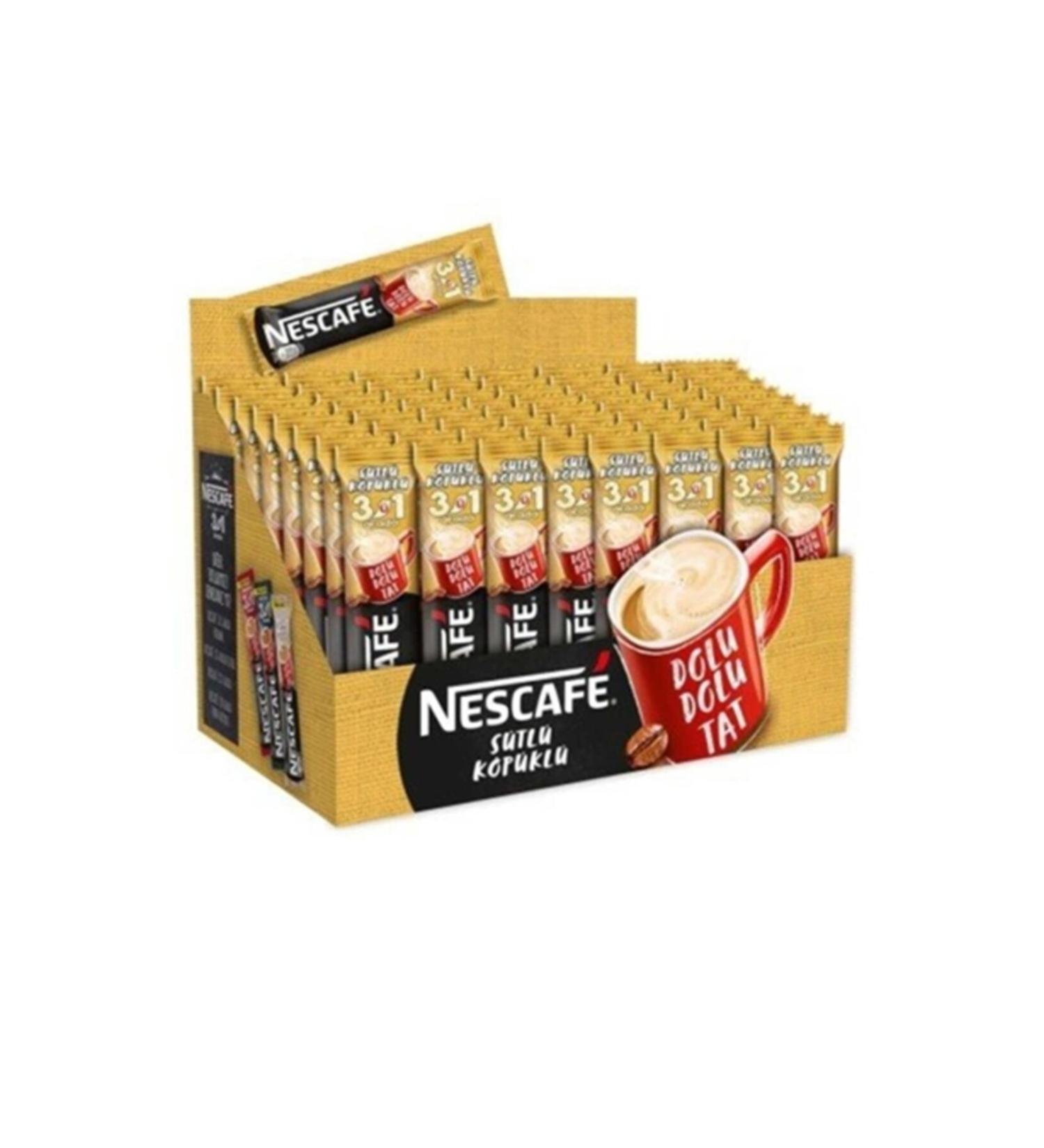 Nestle Nescafe 3in1 Milky Foam Coffee 72 Pieces 17.4 Grams 12397895