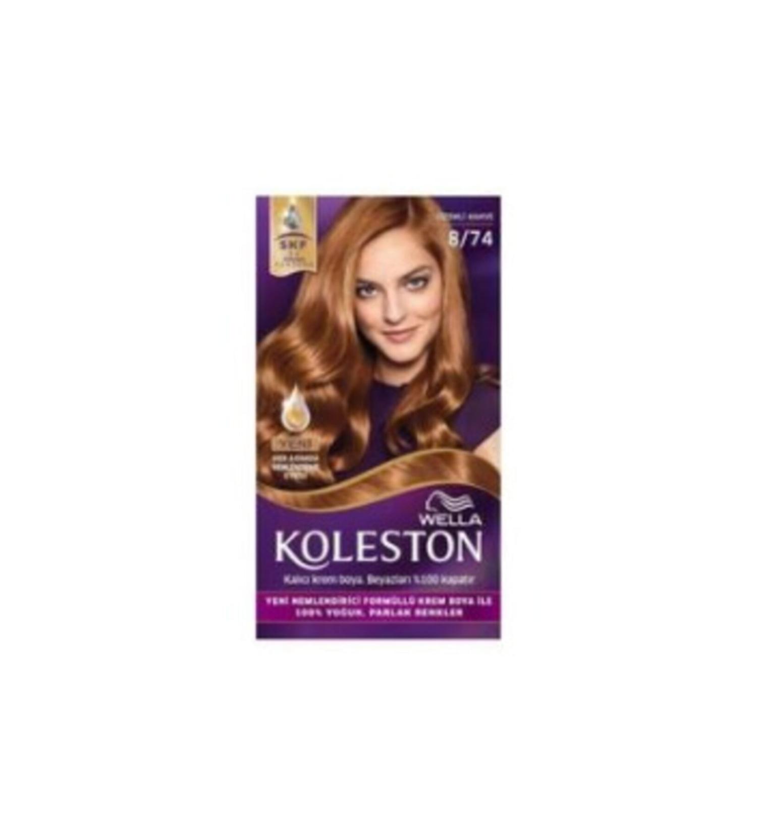 Wella Cream Color Set 8/74 Mystery Brown Skf Factor