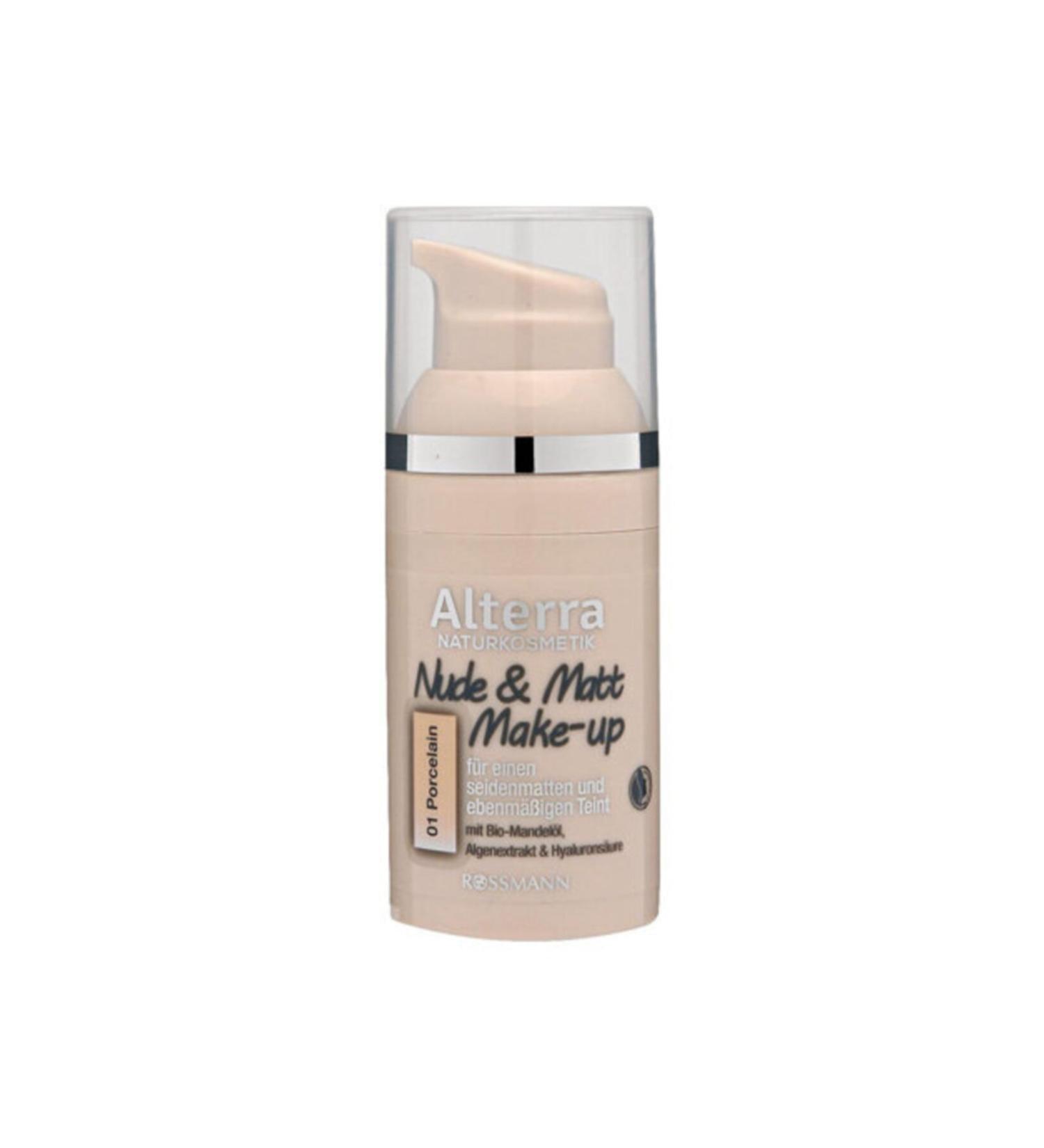 Alterra Brand: Matte Foundation No:01 Porcelain 30 Ml Category: Foundation - Buy Online on GoSupps.com