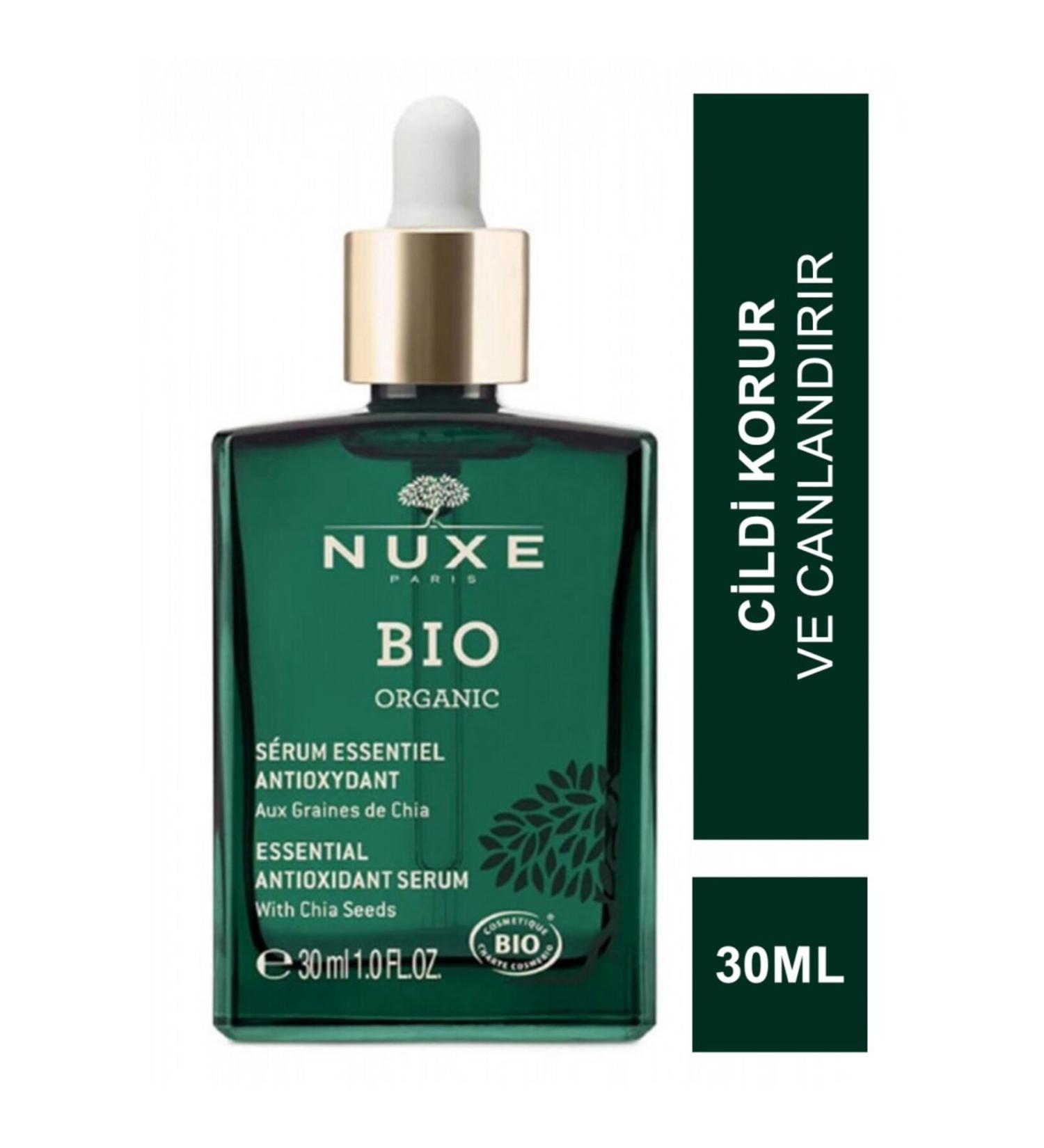 Nuxe Bio Organic Antioxidant - Serum for a Lively Full and Healthy Glowing Skin Appearance 30 ml