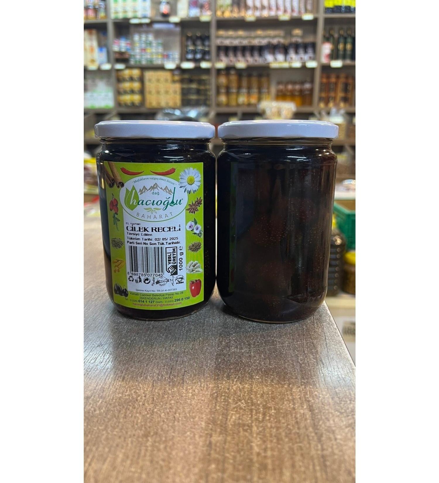 Hac o lu spice Hatay Local Strawberry Jam 660 ml Jar / 1 Piece
