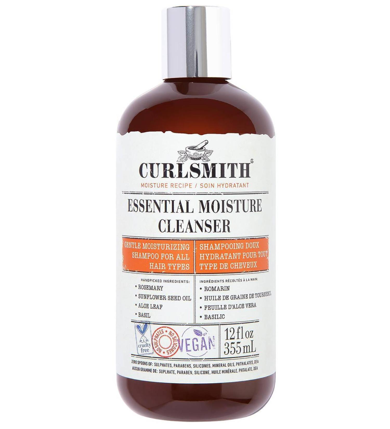 Curlsmith Essential Moisture Cleanser Moisturizing Shampoo 355ML - Buy Online on GoSupps.com