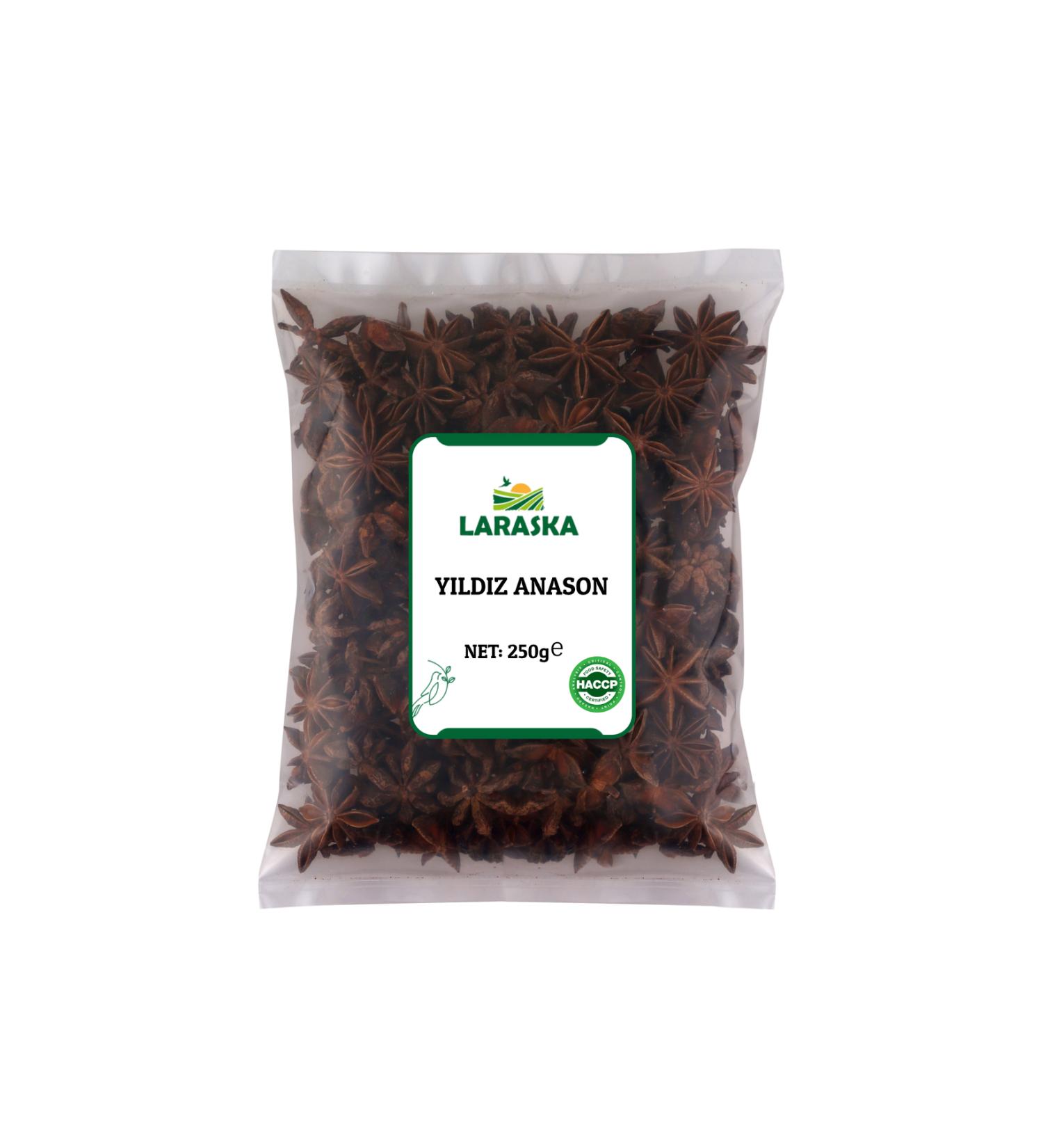Laraska Star Anise 250g - Star Anise Whole 250g