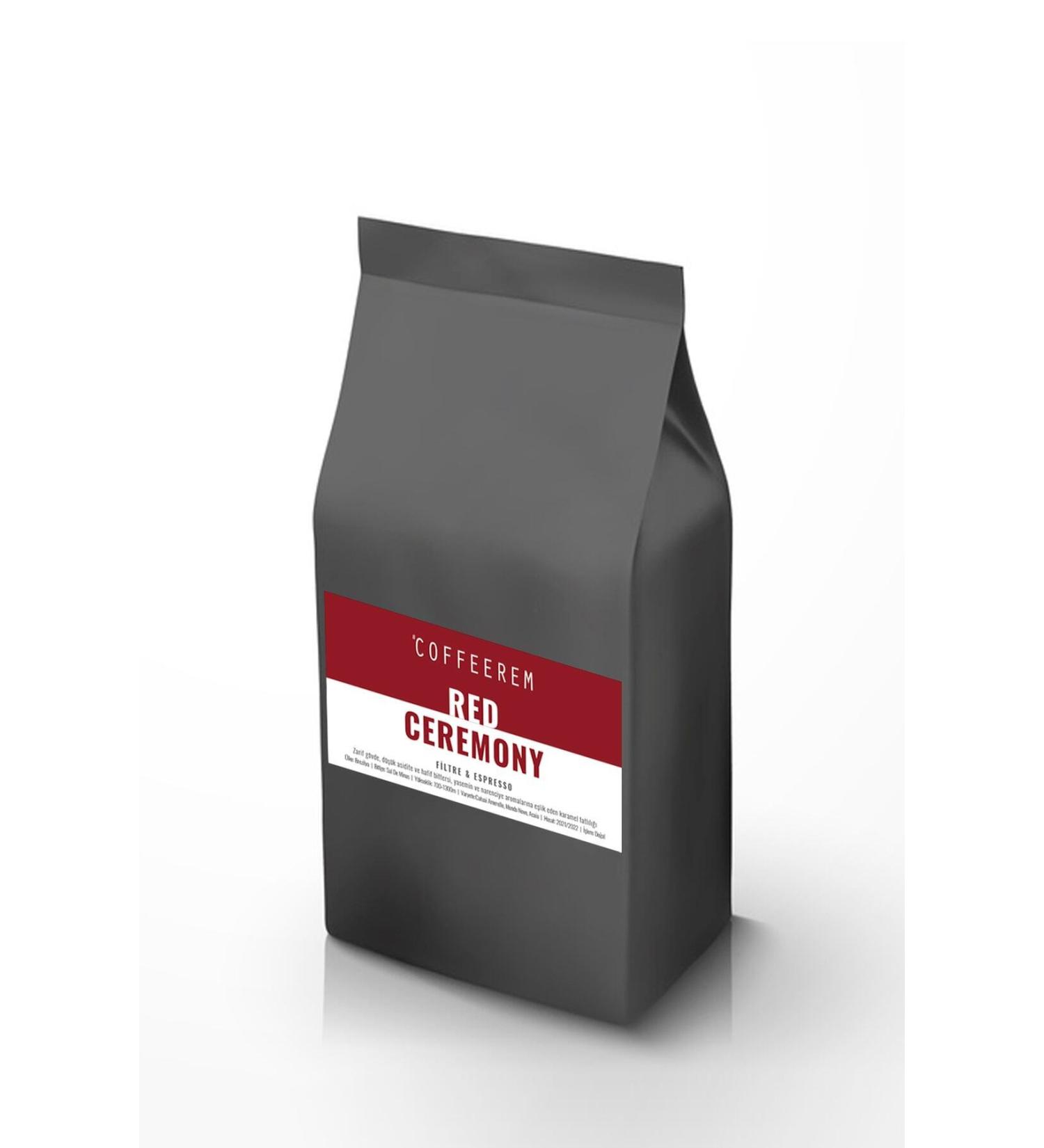 Coffeerem Red Ceremony 1 Kg Espresso & Filter Coffee