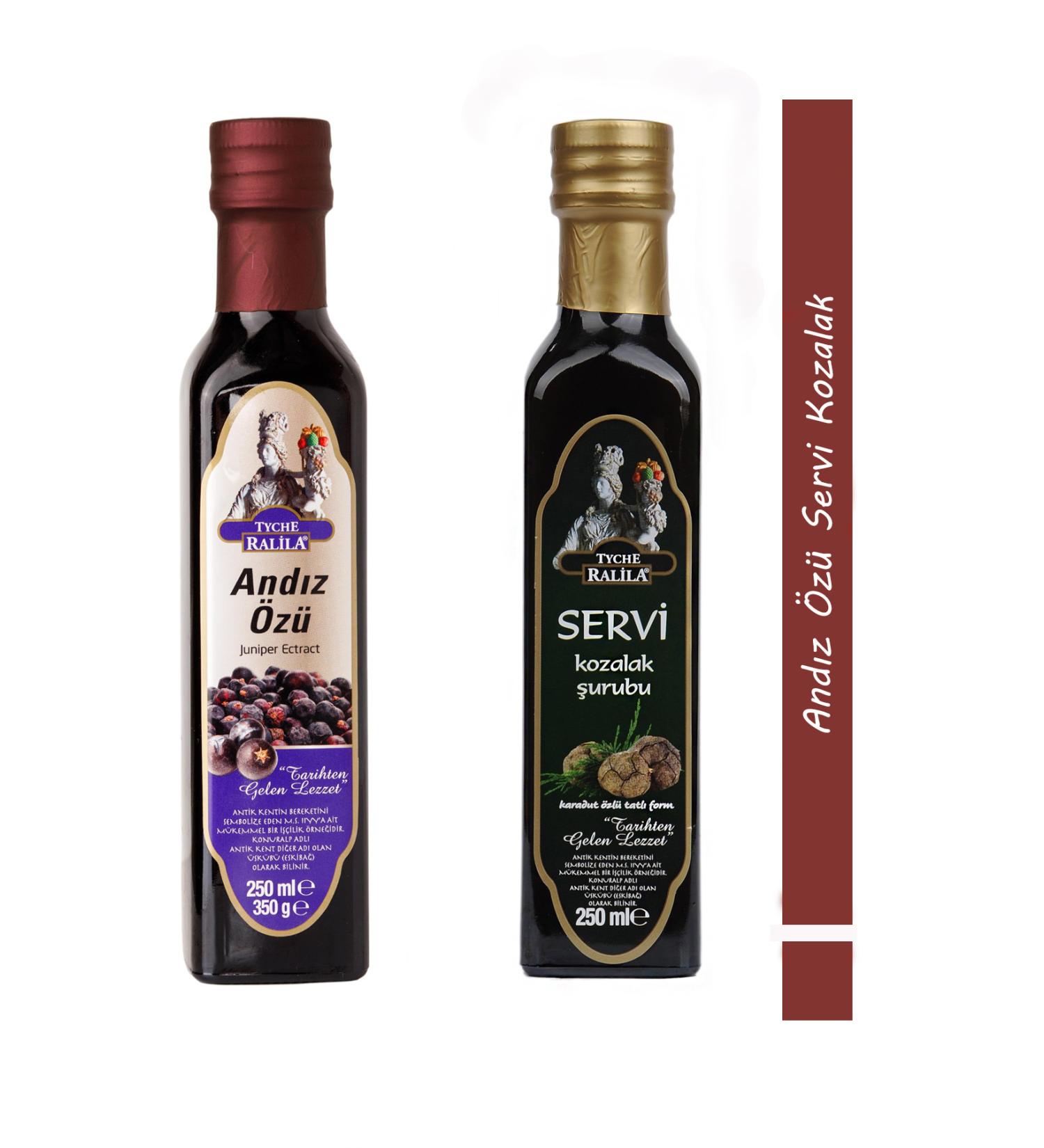 Durgun Bebe Ralila Organic Orchid Extract Cypress Cone Syrup Set