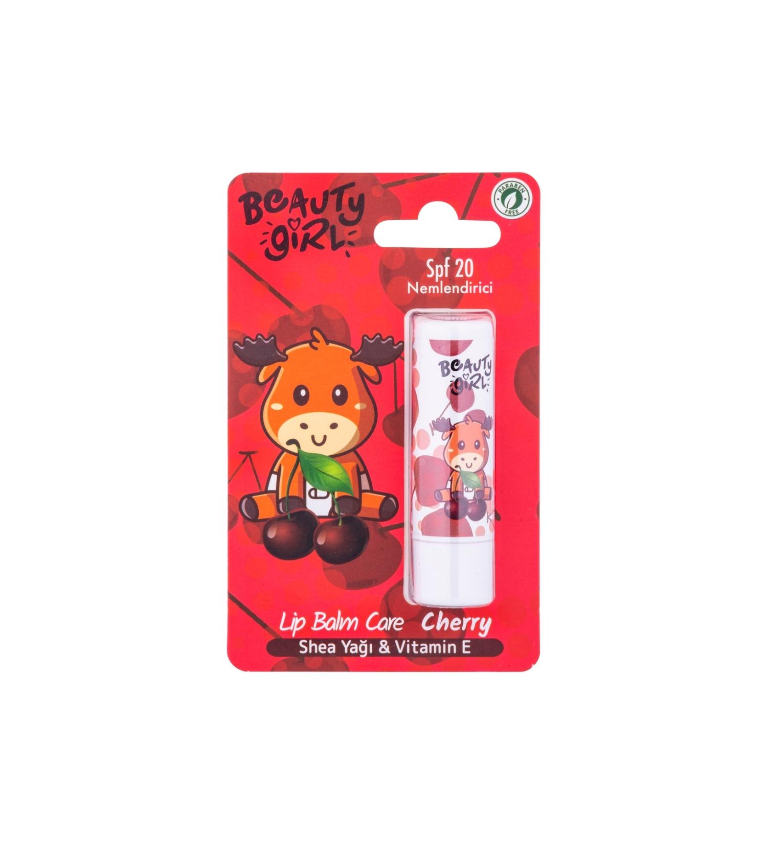 beauty girl Lip Balm Cherry SPF20 5 GR