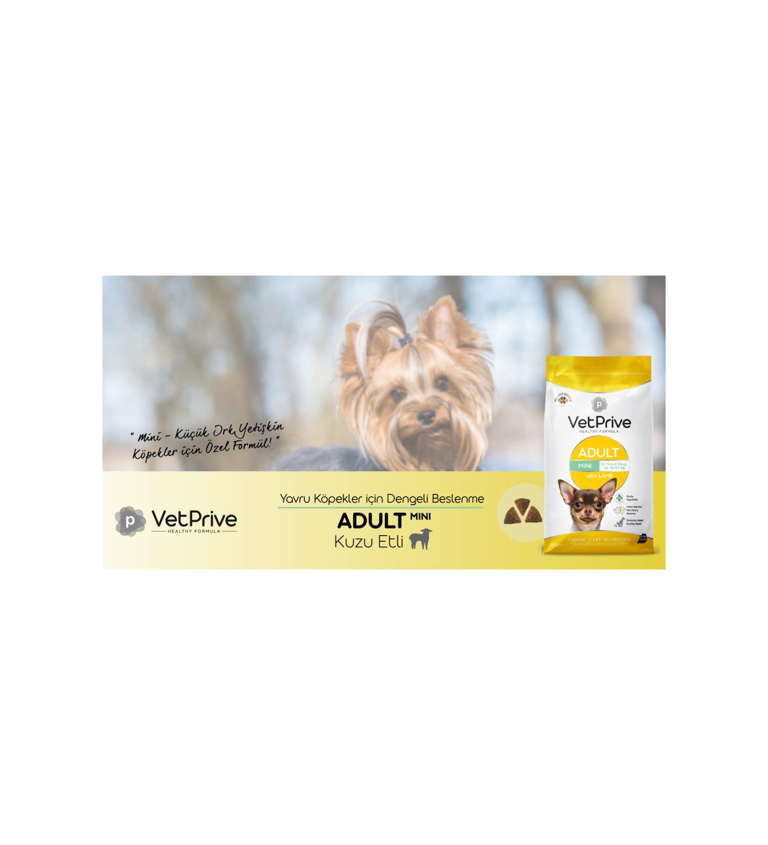 VetPrive Mini and Small Breed Adult Dog Food 3 Kg
