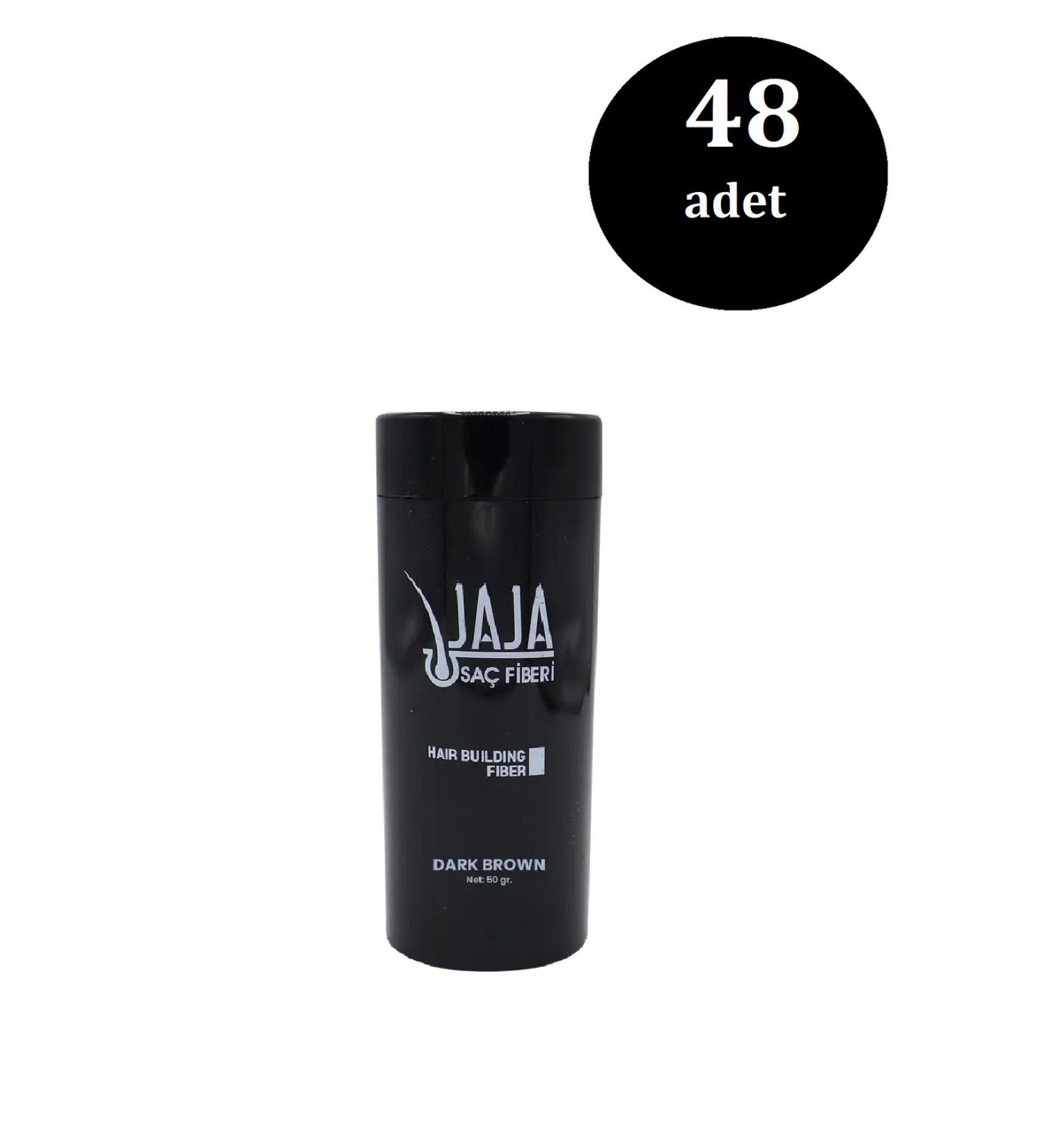 Jaja Dark Brown Hair Powder Topik 50 gr X 48 Pcs