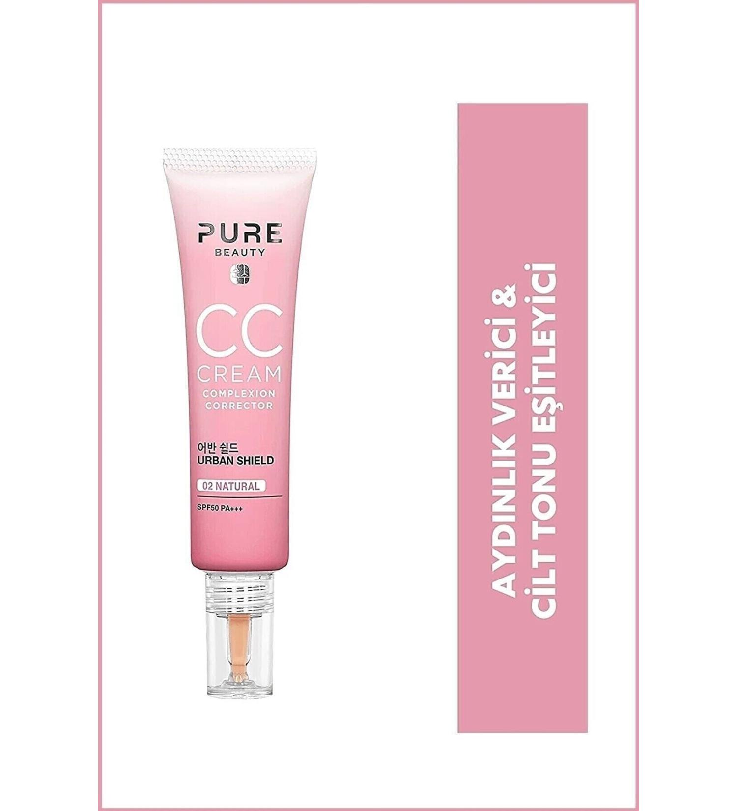 PURE BEAUTY Bb Cream Spf50 Pa+++ 02 Natural 30 ml