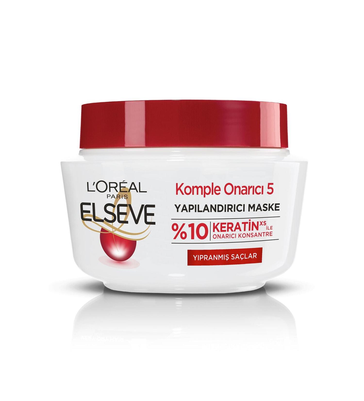 Elseve Hair Mask Complete Repair 5 Keratinxs Restructuring Mask for Damaged Hair ... 804Mseri - Buy Online on GoSupps.com
