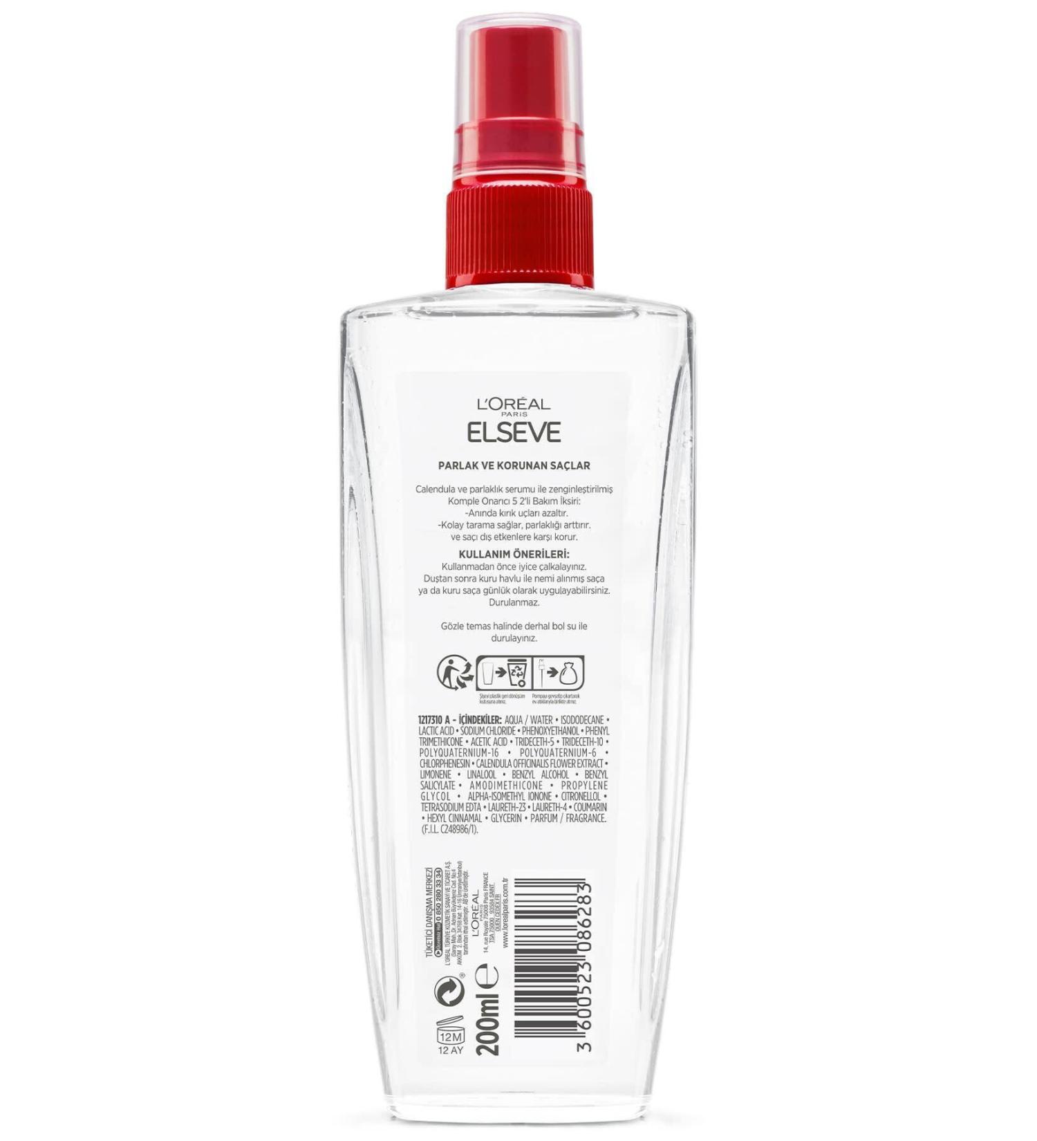 Elseve Conditioner L'Or al Paris Elseve Complete Repair 5 Fluid 200 ml 402P series - Buy Online on GoSupps.com