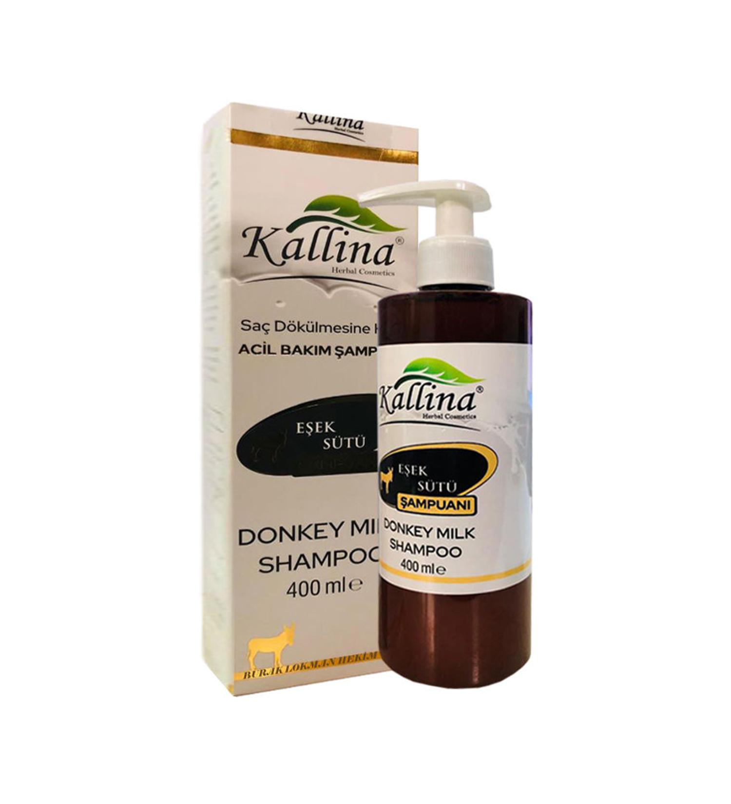 Kallina Donkey Milk Shampoo Shampoo 400 ml X 2 Pieces