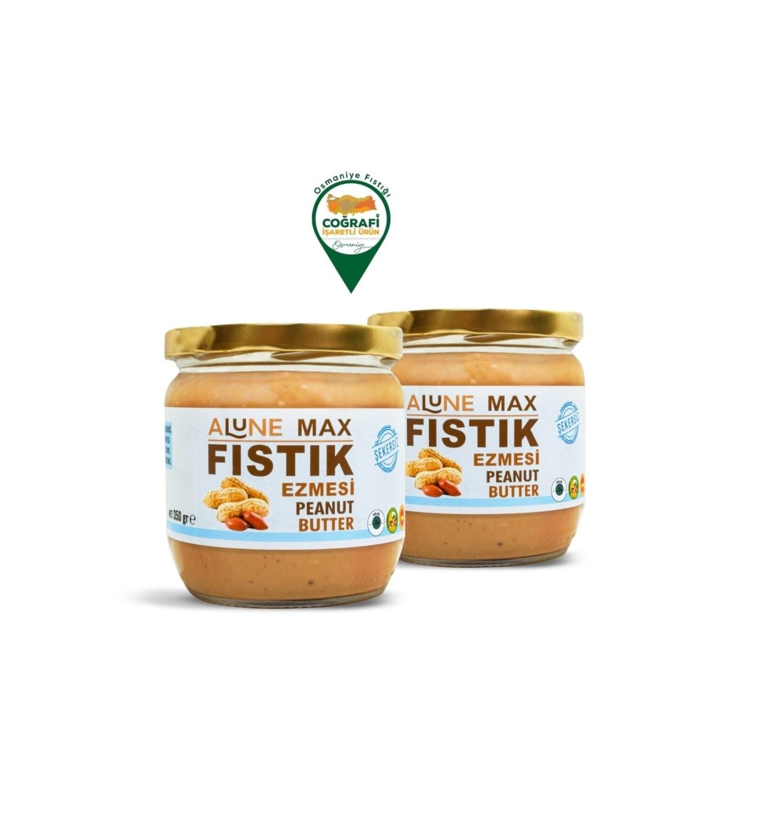 ALUNE Max 2-Pack Sugar-Free Peanut Butter