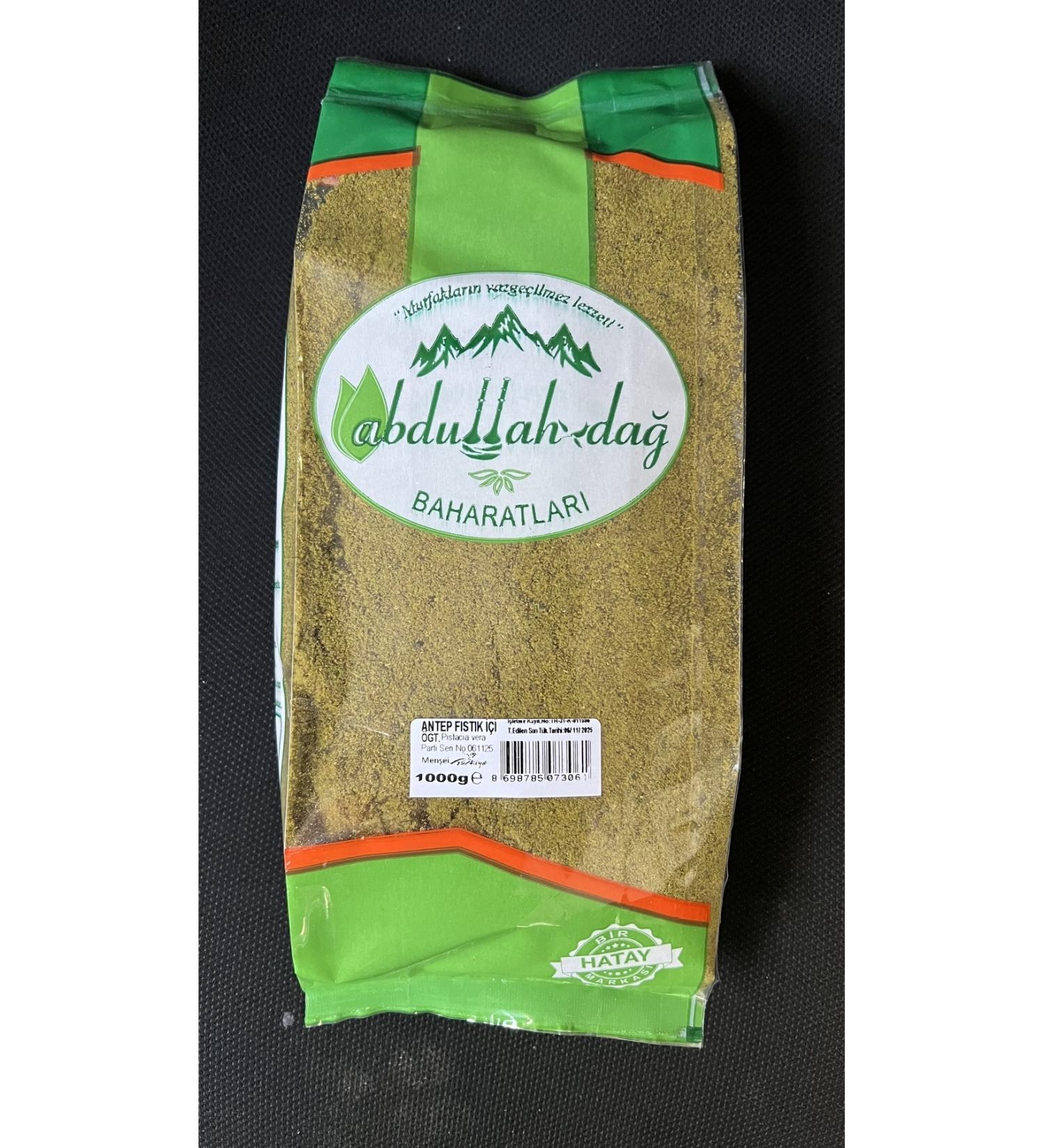 Hac o lu Spice Hatay Local Pistachio Powder 1 Kg / 1000 gr Package