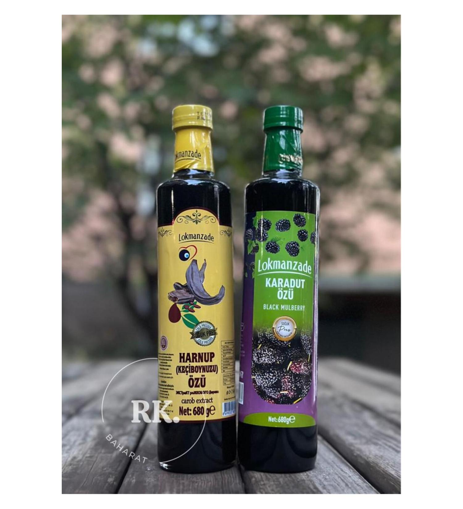 RK Spice Lokmanzade Black Mulberry Extract and Carob Extract Set of 2