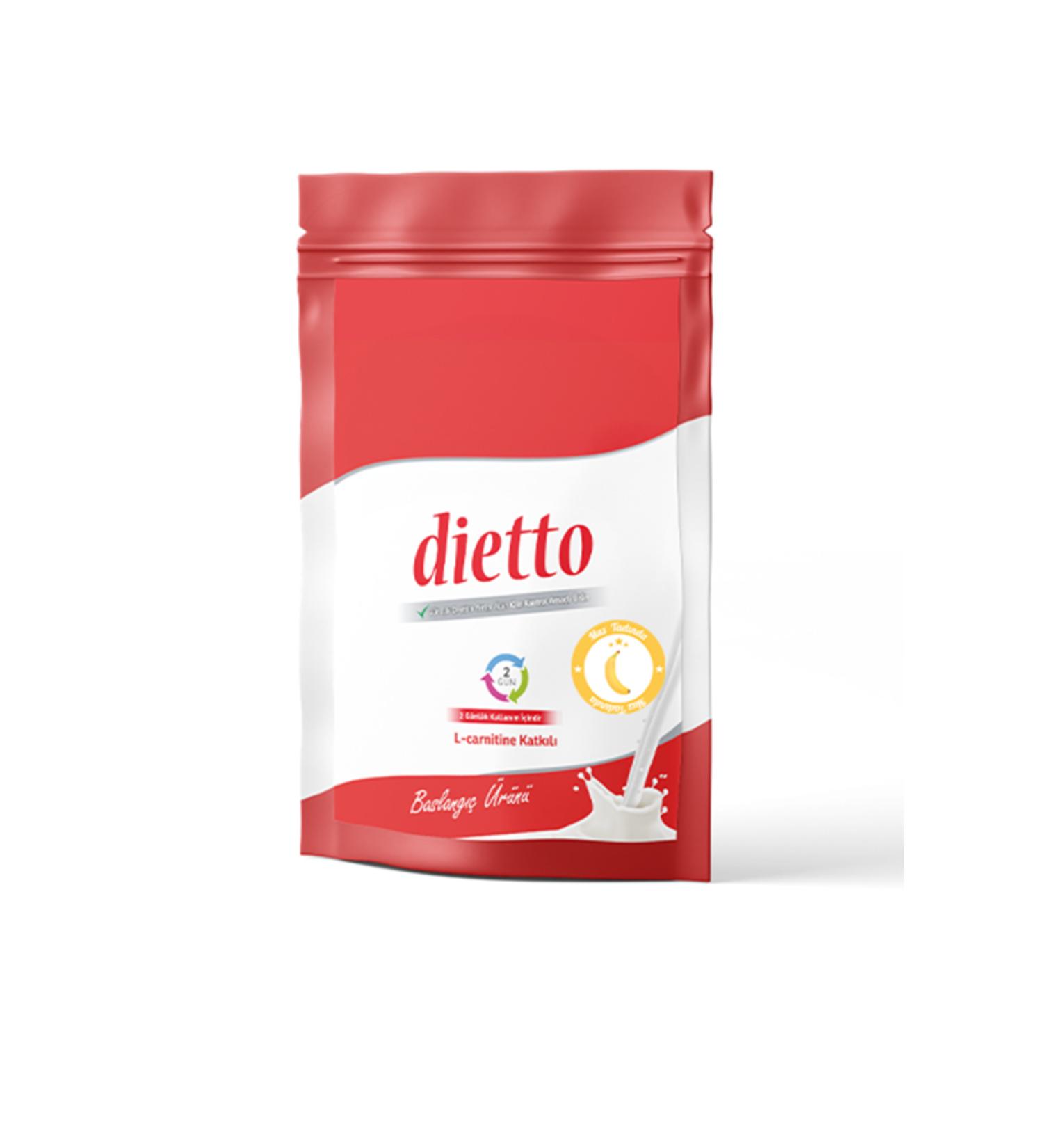 Dietto 2-Day Starter Product Banana Flavored