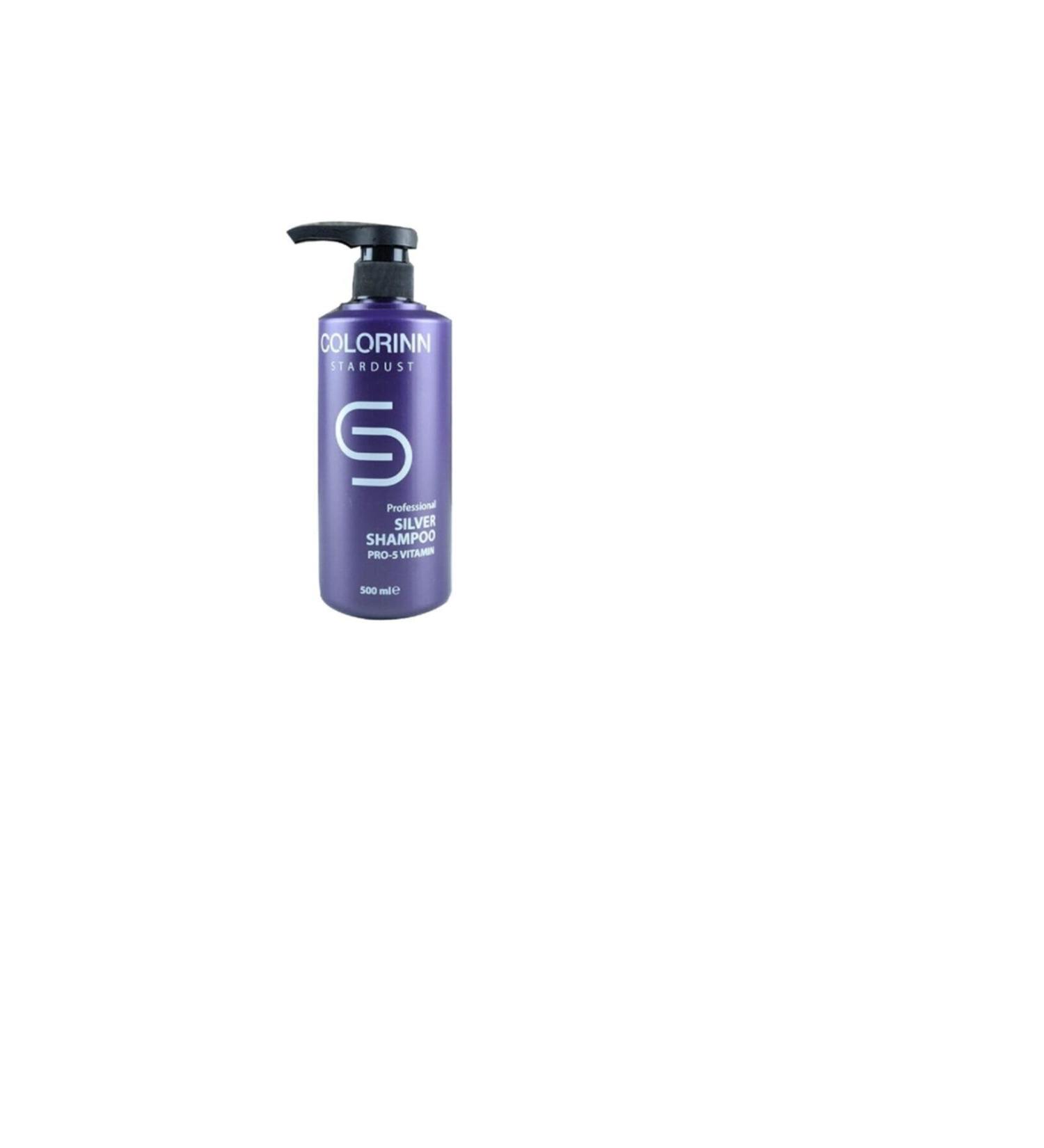 Colorinn Stardust Silver Purple Shampoo 500 Ml