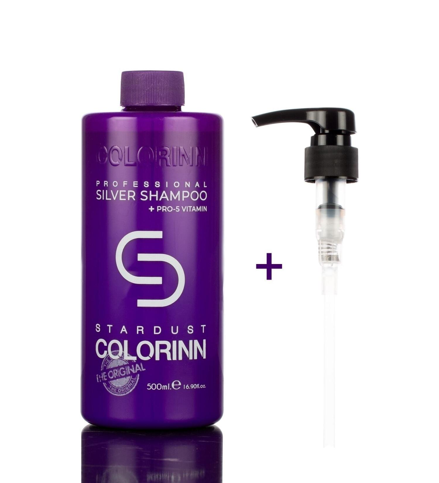 Colorinn Premium Series Pro Silver Anti-Orange Purple Shampoo 500 ml