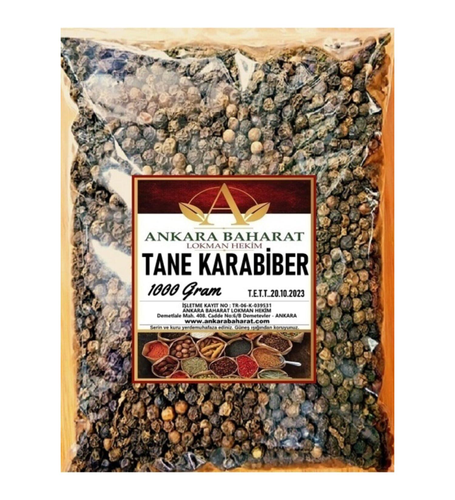 Ankara Spice Black Pepper 1st Quality - 1 Kg