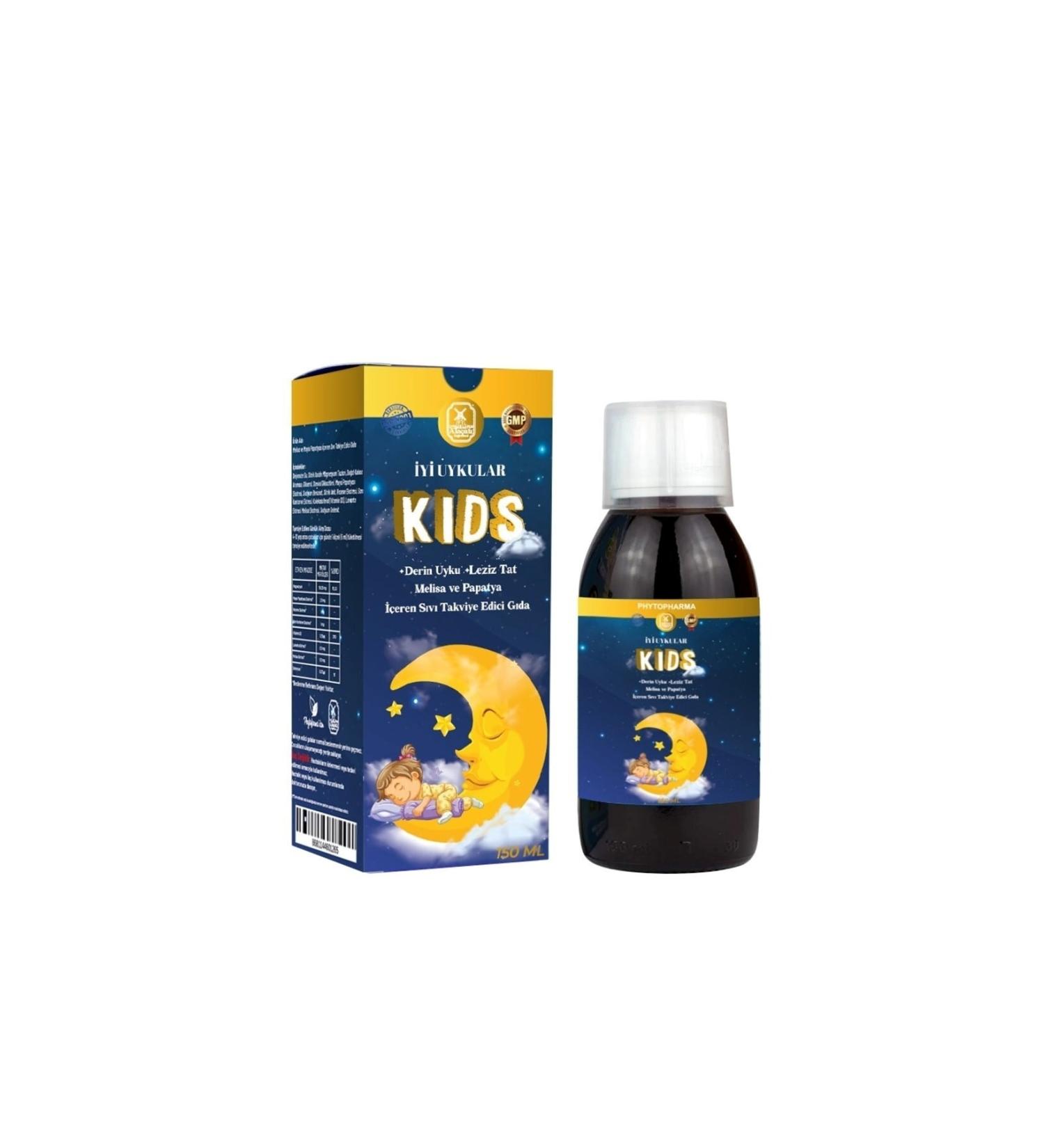 ACTARCINIZ Kids Sleeping Syrup Drops Containing Melissa Chamomile 150 Ml Bottle Sleep Well